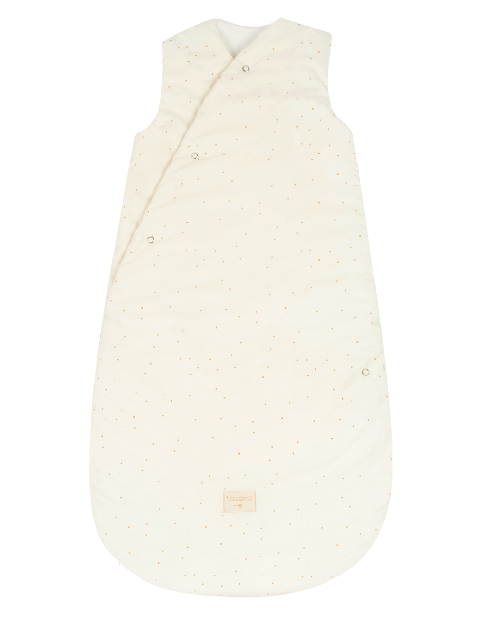 SNOWY WARM SLEEPING BAG 6-18 M HONEY SWEET DOTS NATURAL