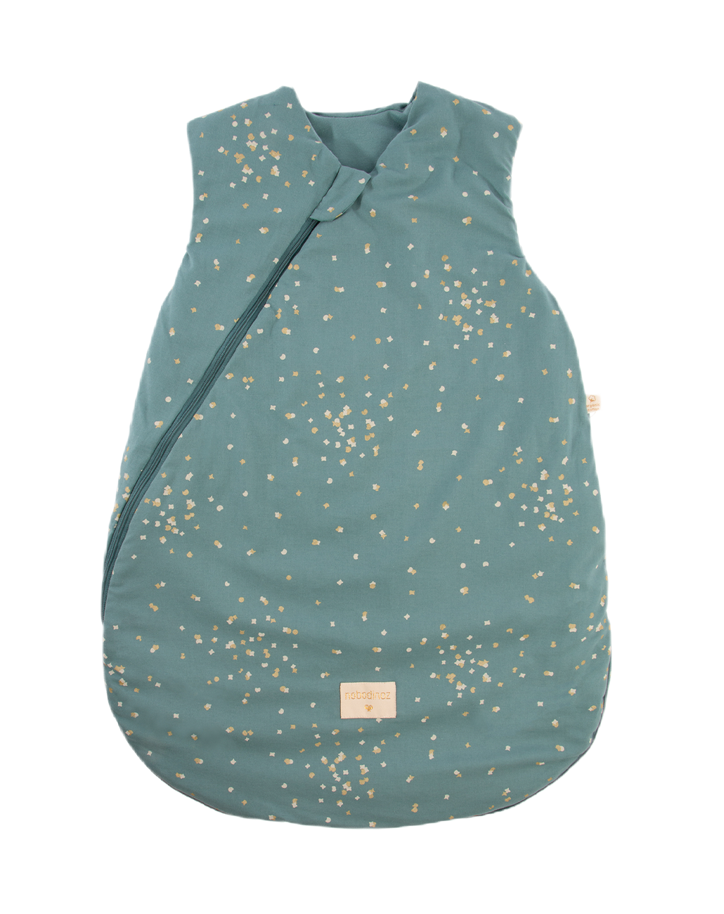 Cocoon gigoteuse de mi saison 6-18 mois Gold confetti magic green