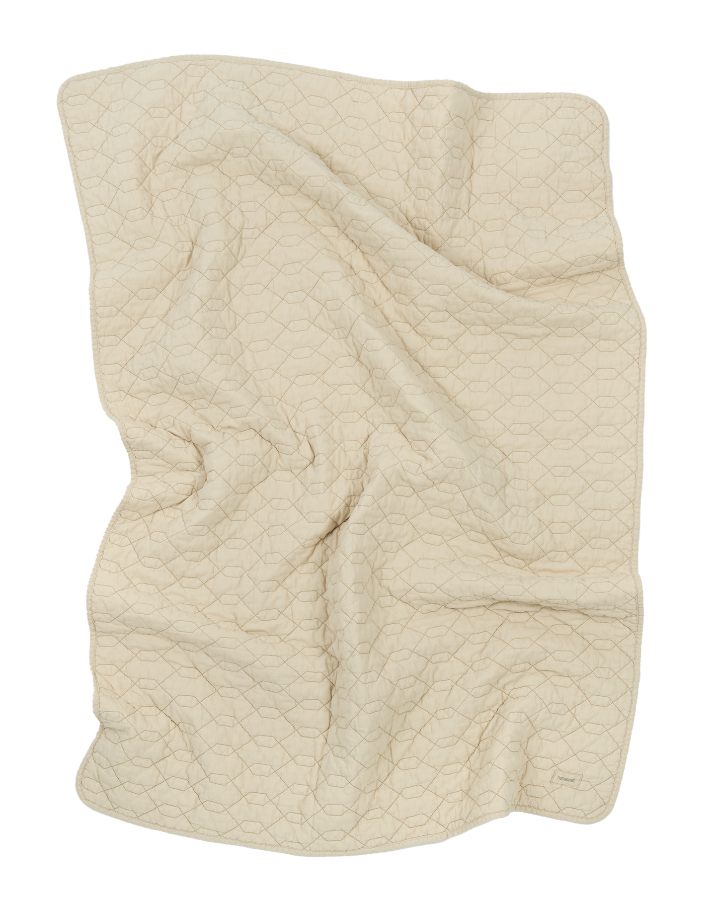 Couverture Wabi-Sabi matelassée en coton lavé