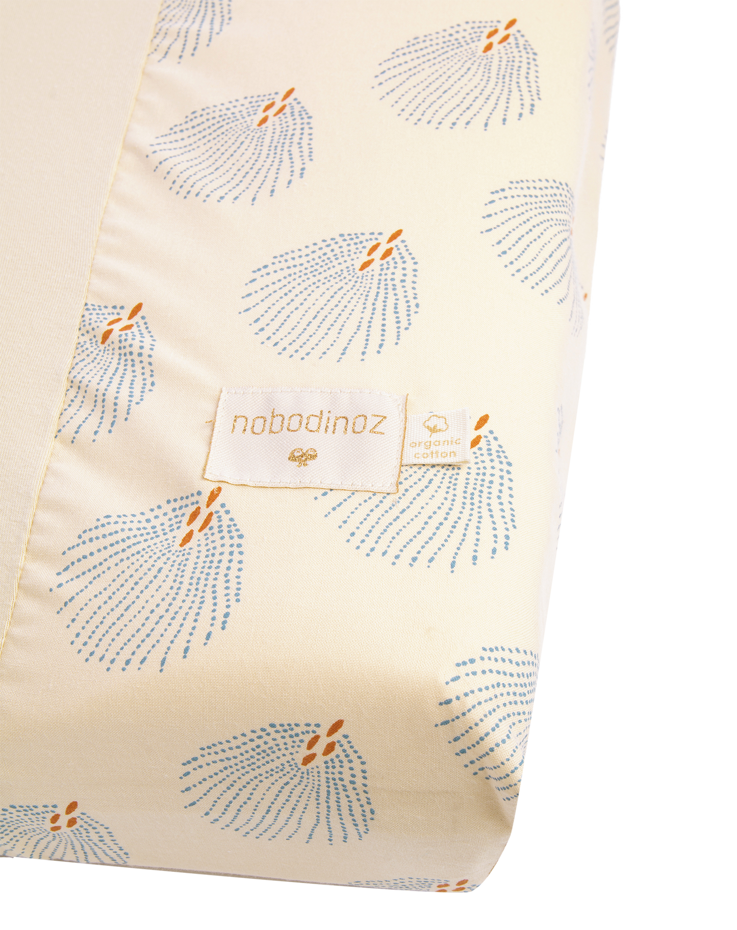Housse de matelas CALMA 70X50 BLEU GATSBY CREME