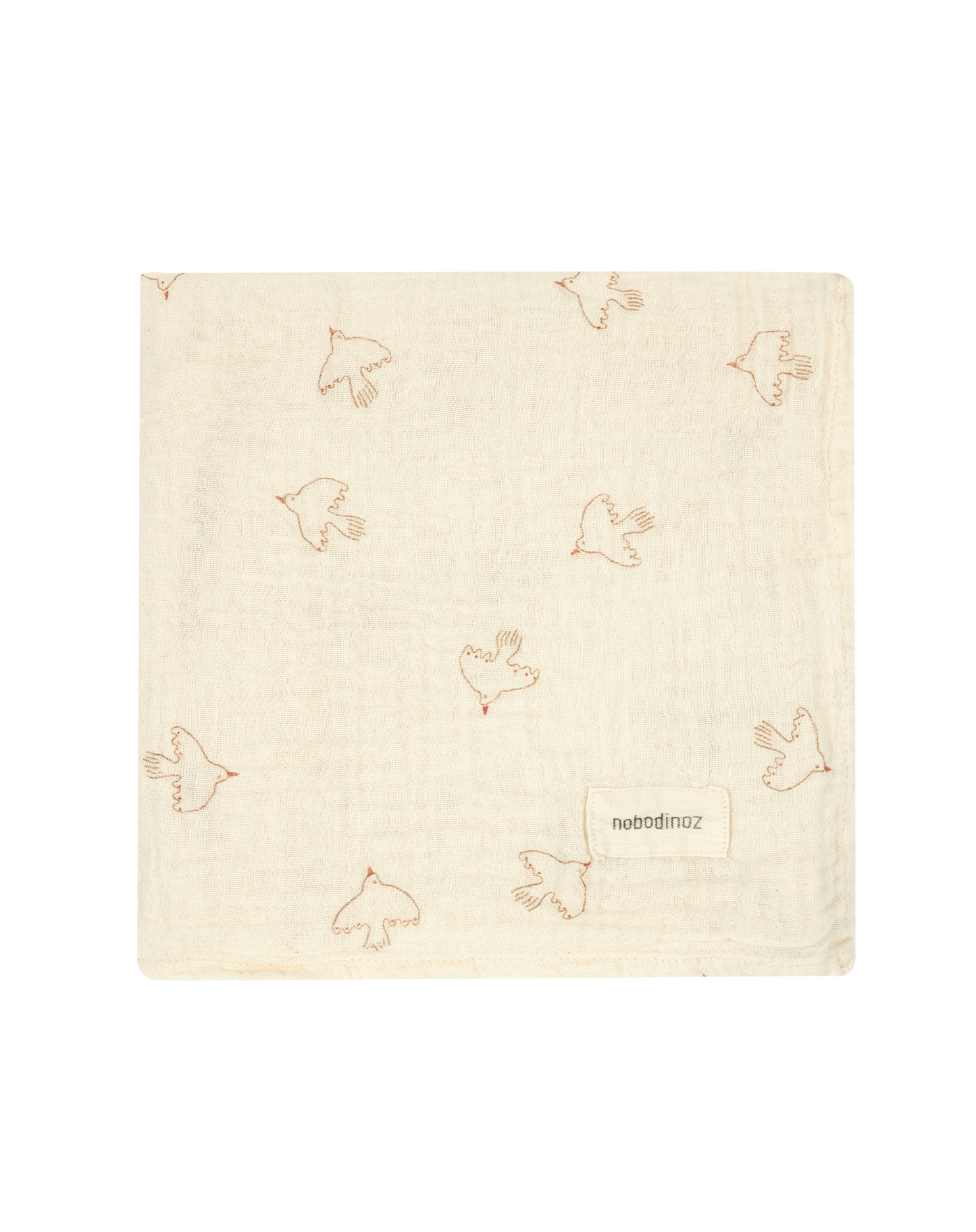 Lange cadeau de naissance en double gaze de coton lavée Wabi-Sabi