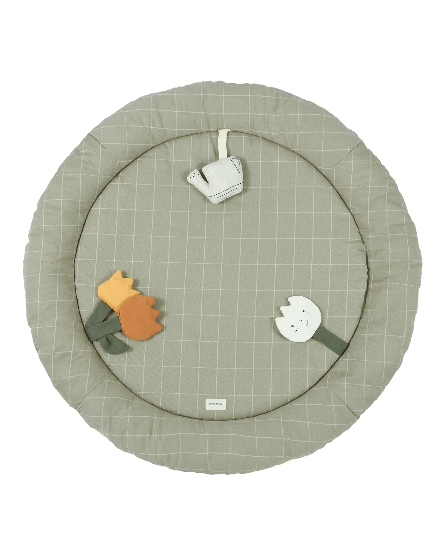 Tapis d'eveil sensoriel playground rond