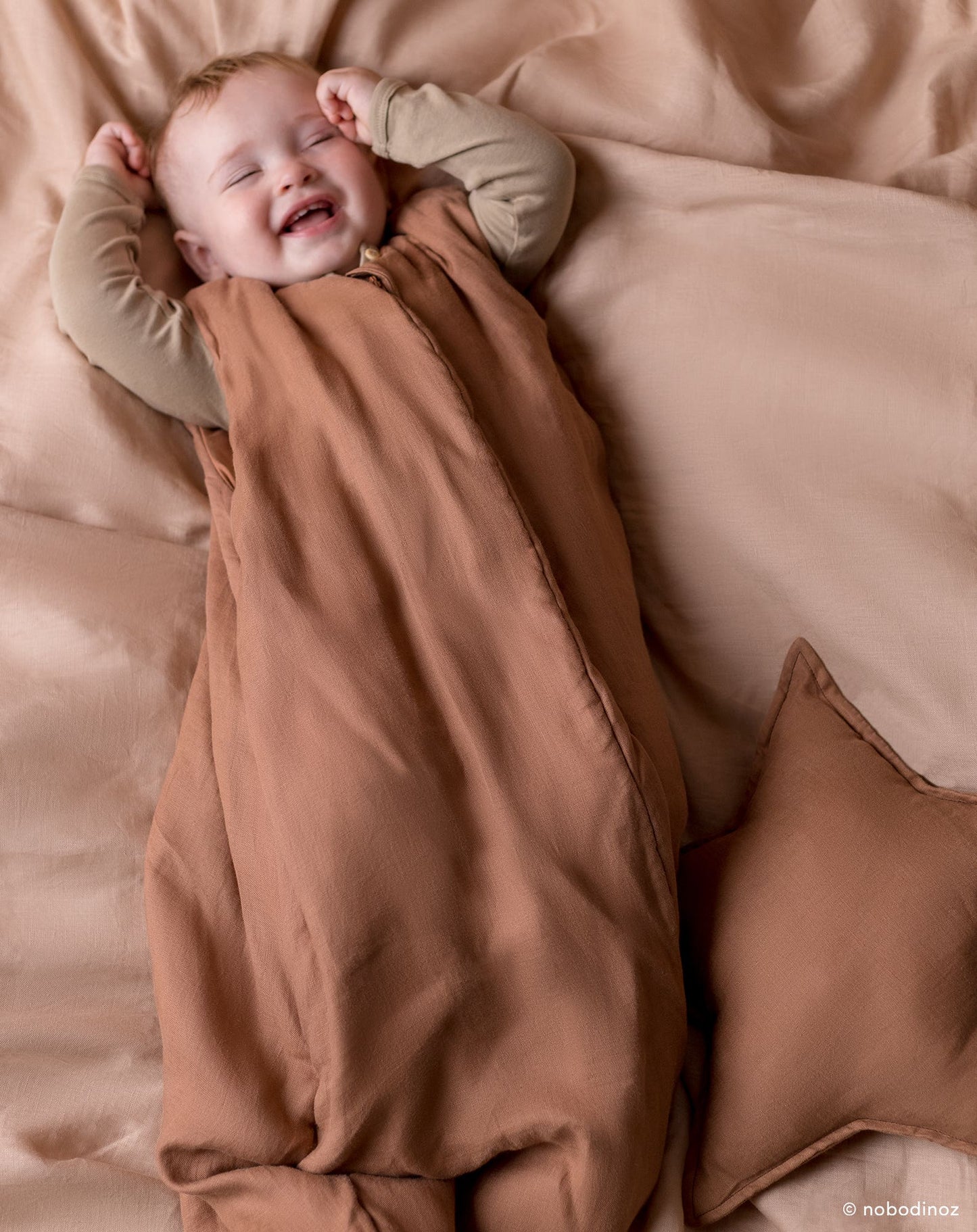 Lin français mid-warm sleeping bag 6-18 months