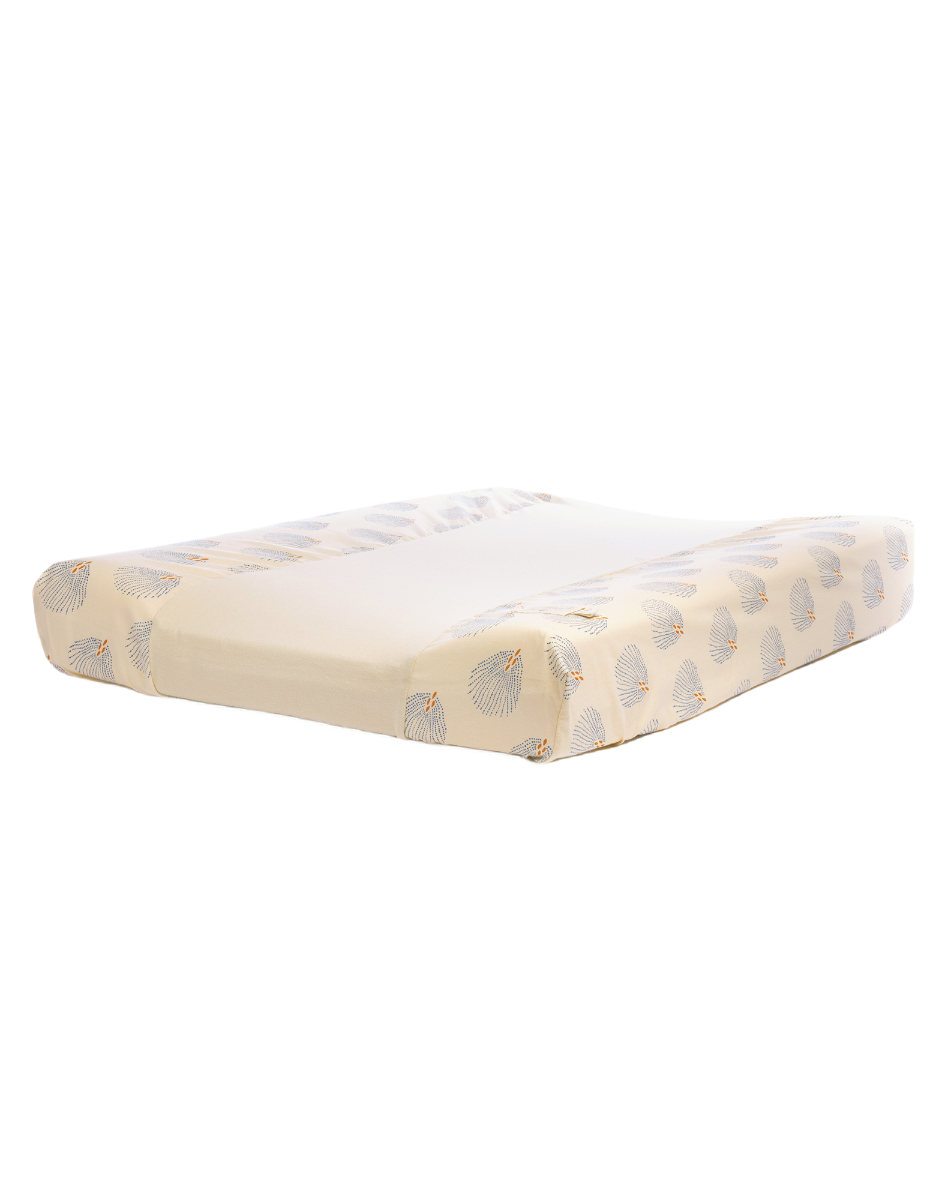 Housse de matelas CALMA 70X50 BLEU GATSBY CREME