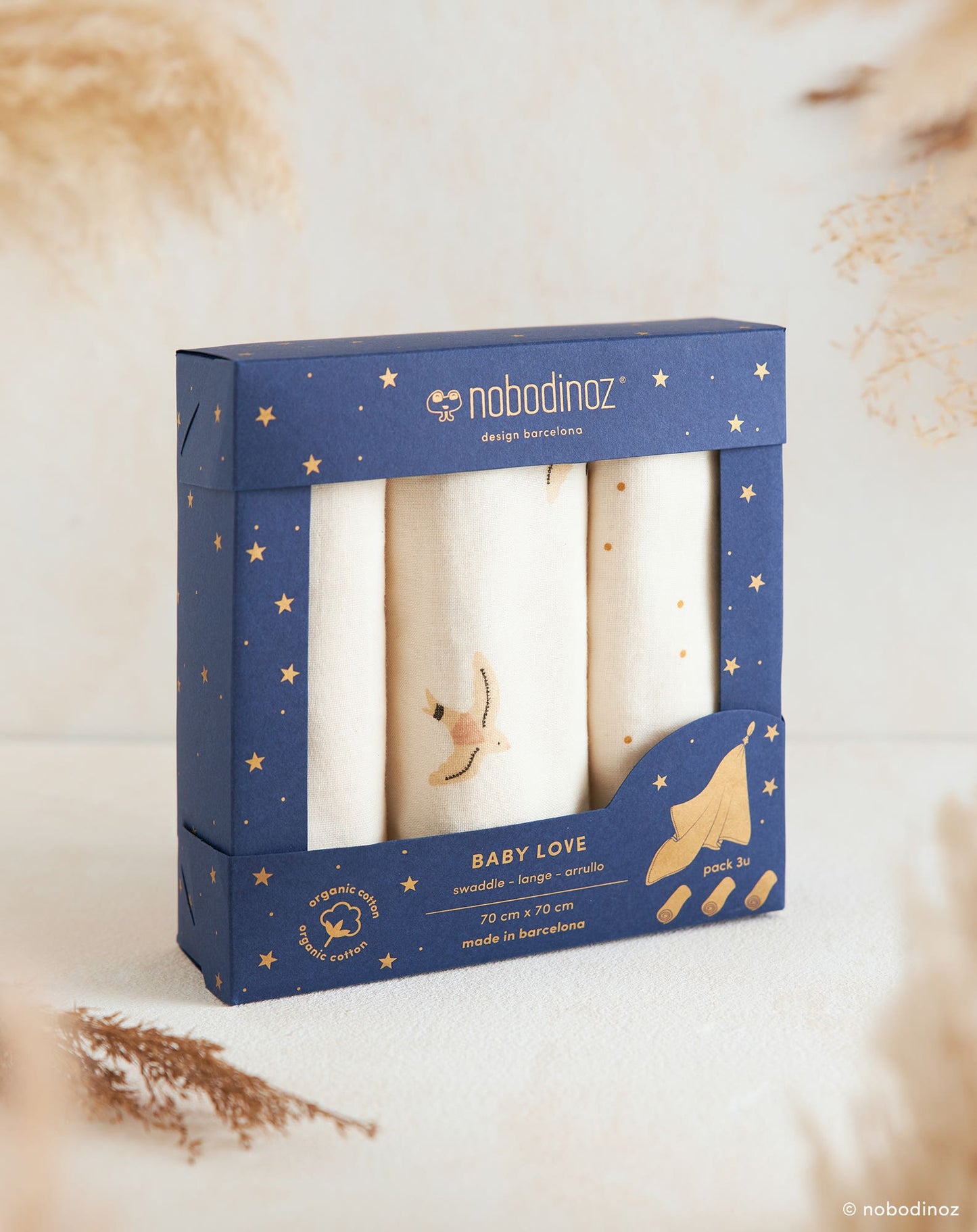 Baby Love boîte de 3 langes