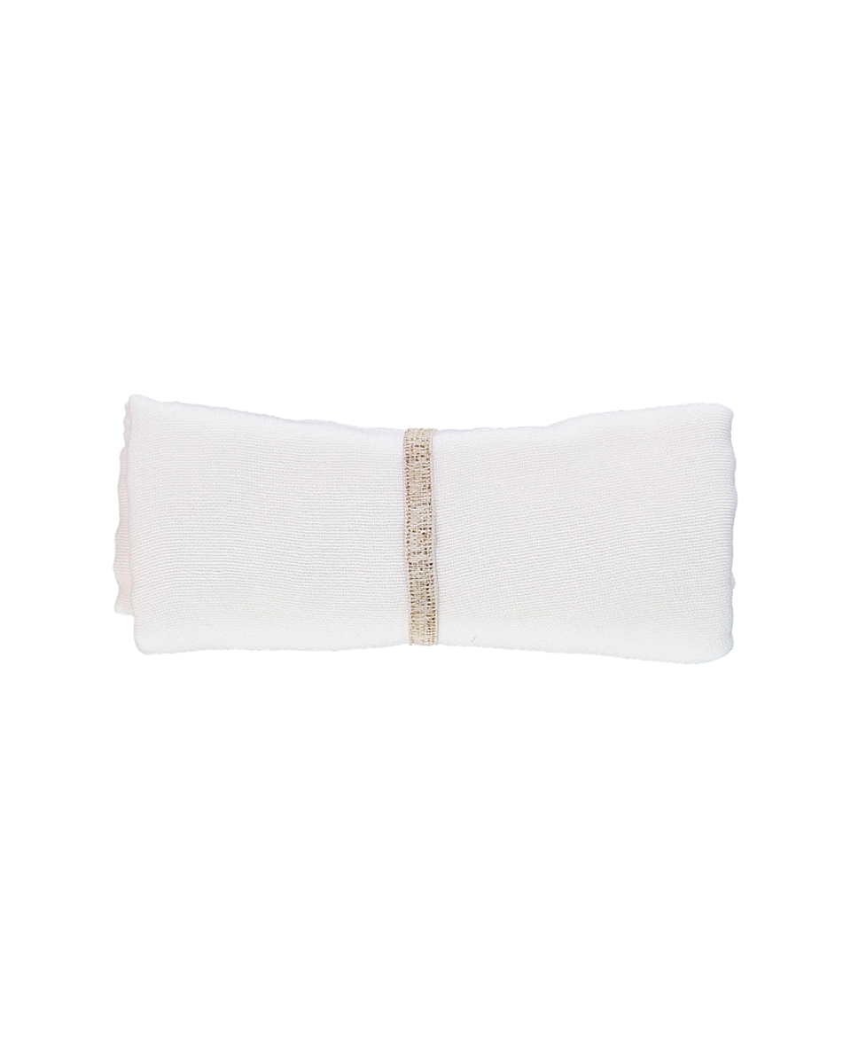 BUTTERFLY SWADDLE 100X120-WHITE