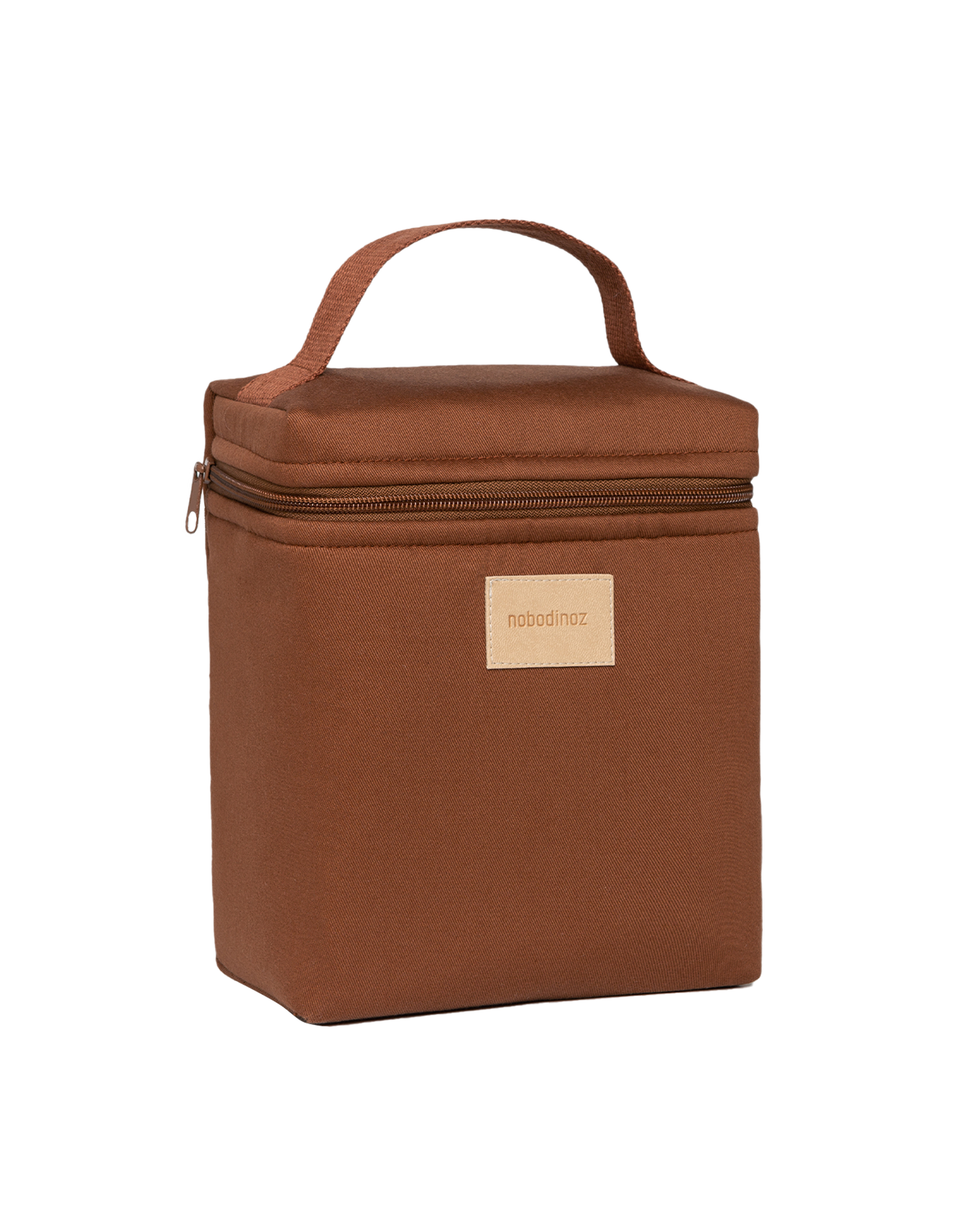 Baby on the go insulated baby bottle and lunch bag CLAY BROWN