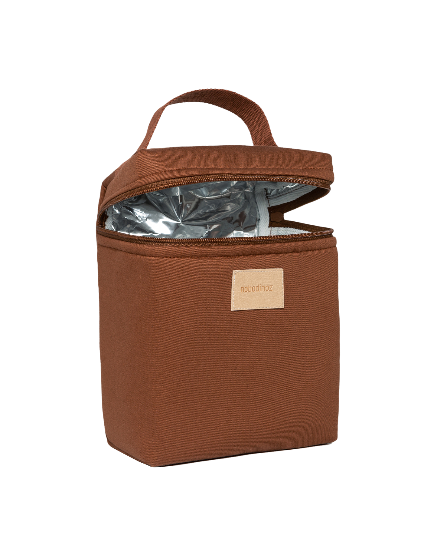 Baby on the go insulated baby bottle and lunch bag CLAY BROWN