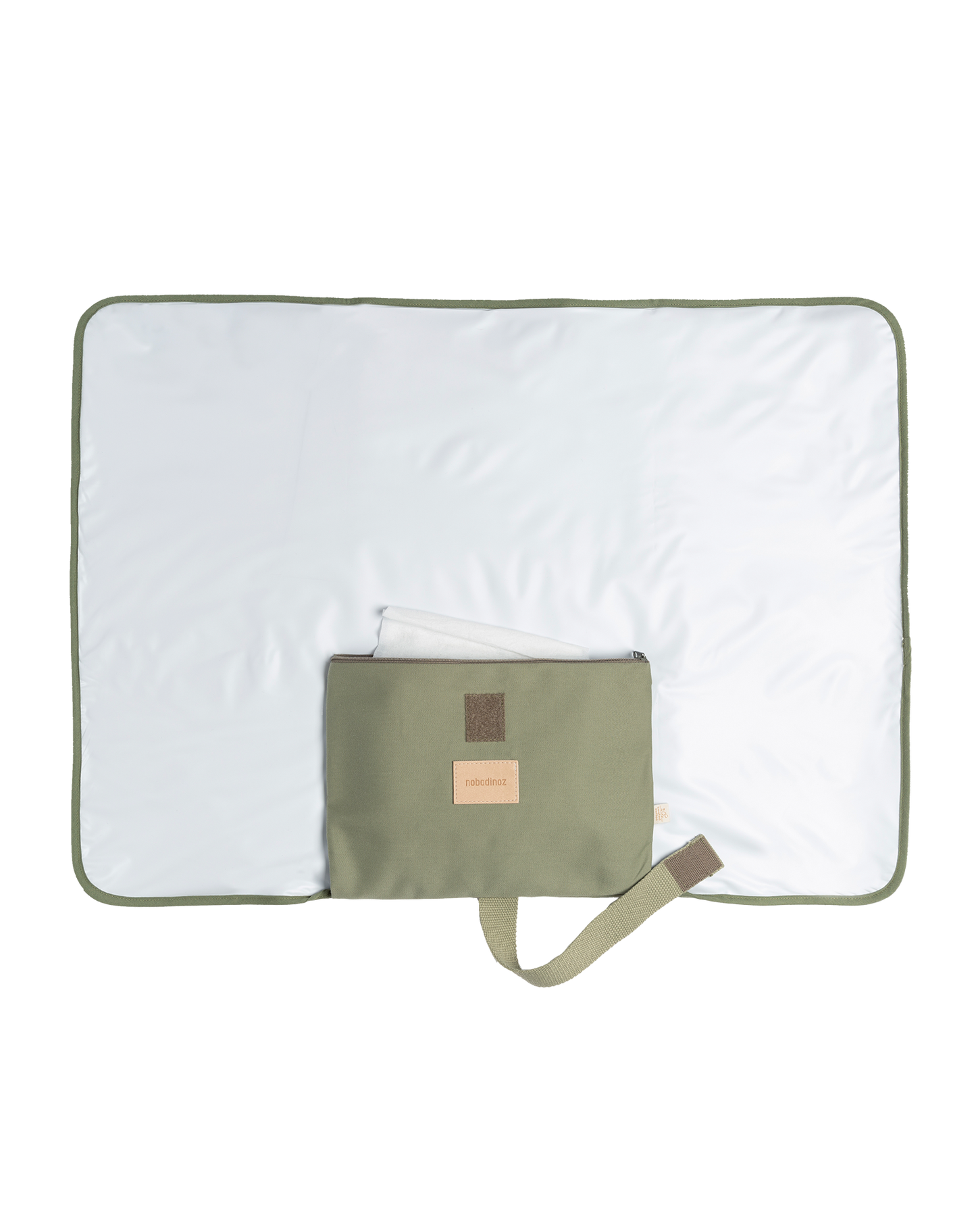 Baby on the go waterproof changing pad OLIVE GREEN