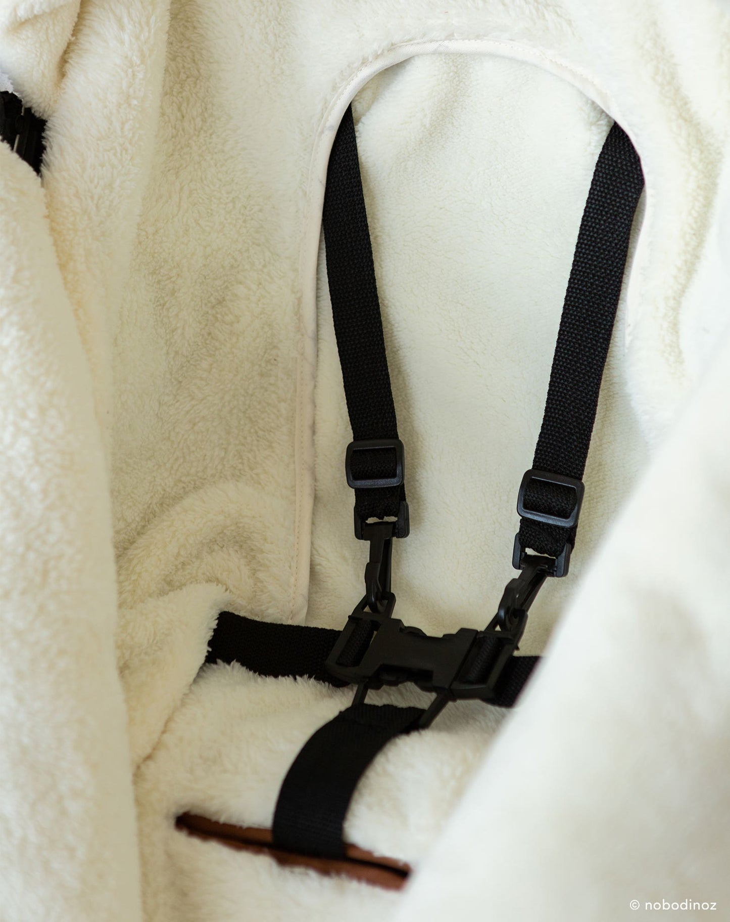 Baby on the go waterproof footmuff CLAY BROWN