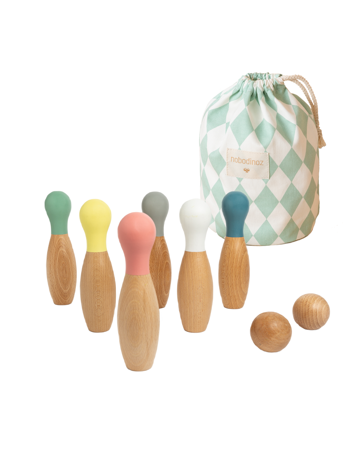 Jeu de quilles en bois