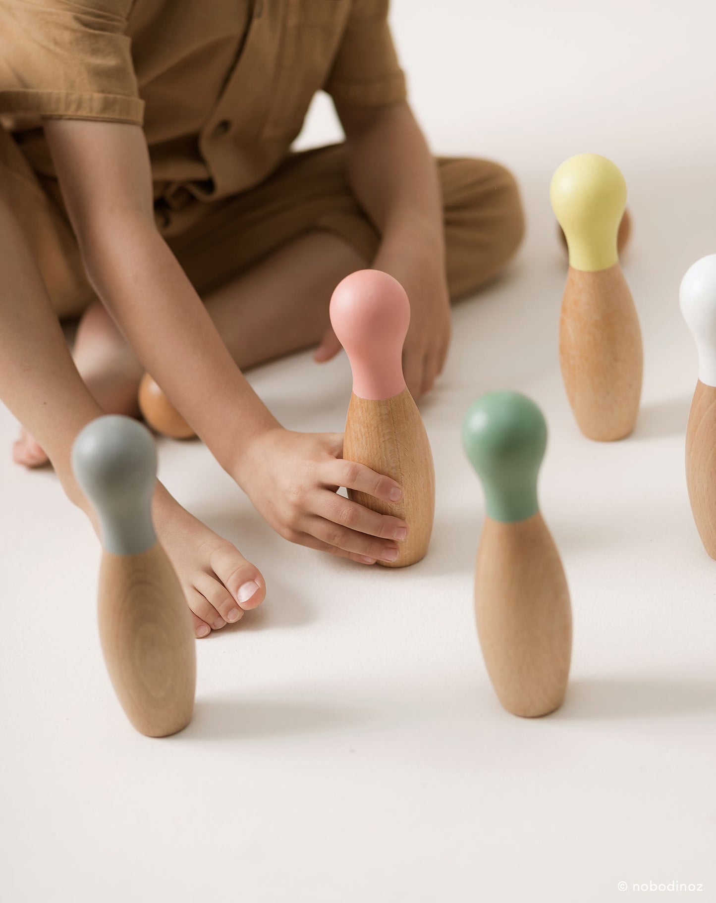 Jeu de quilles en bois