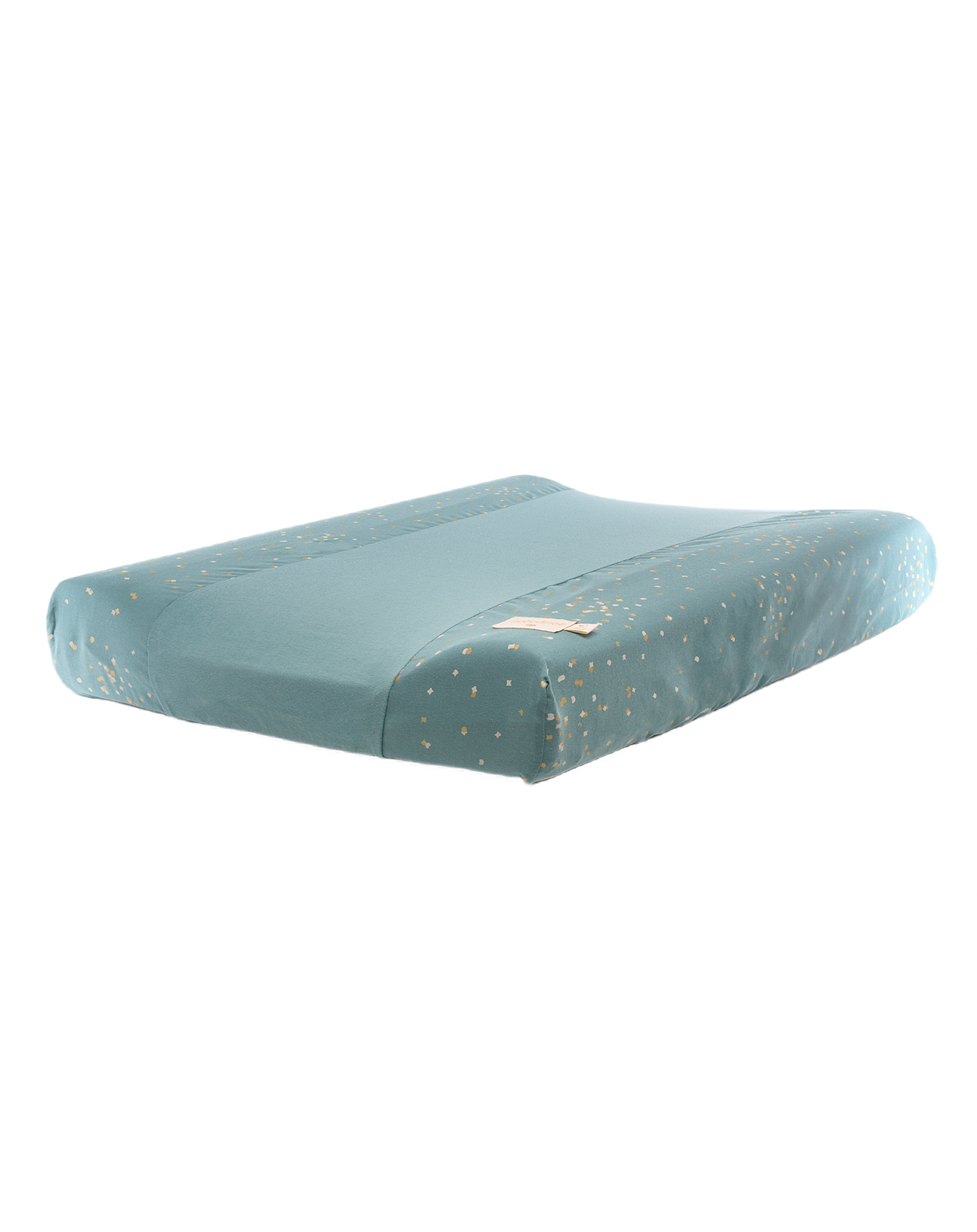 Changing mat Zen & cover Calma-GOLD CONFETTI MAGIC GREEN