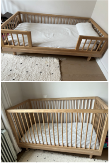 Lit en bois enfant