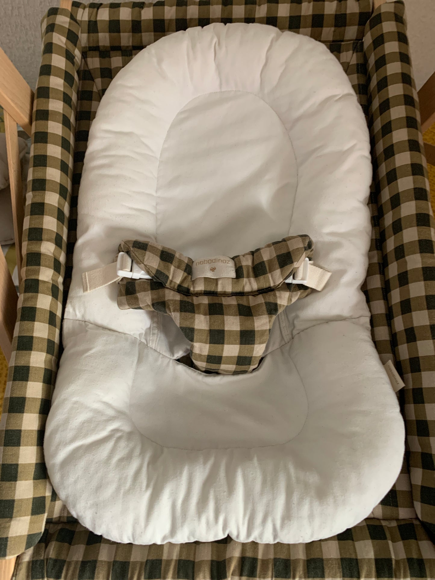 Coussin de transat Growing Green en sergé de coton bio