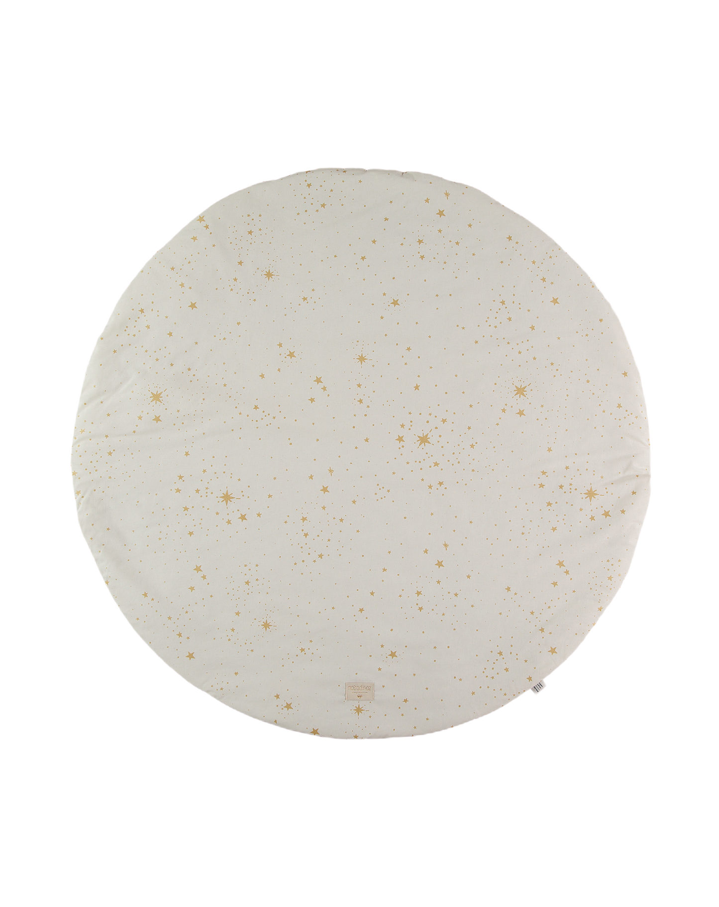 PETIT TAPIS DE JEU ROND FULL MOON 105X105 Gold stella natural