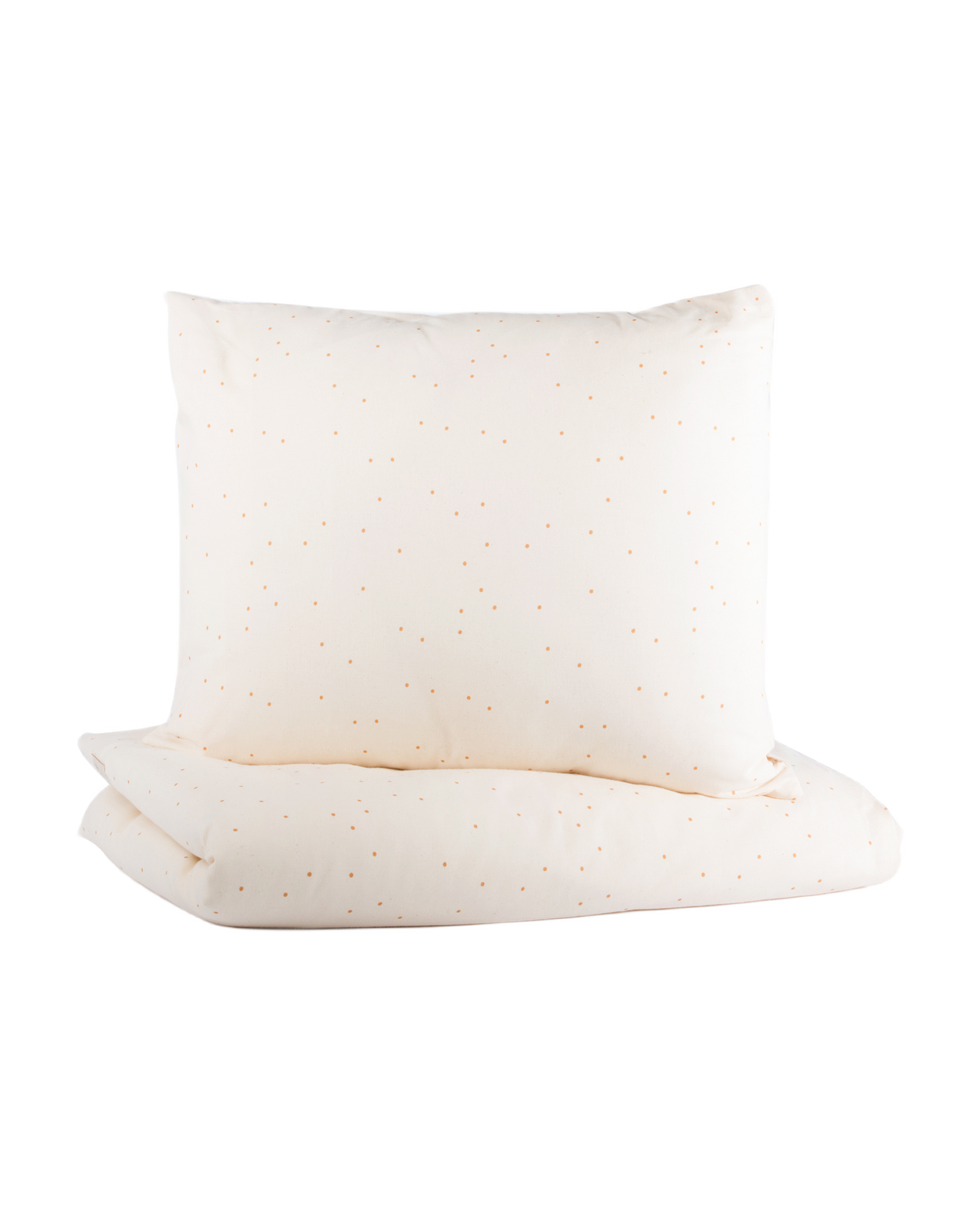 HIMALAYèDUVET COVER SINGLE 148x200 HONEY SWEET DOTS/ NATURAL