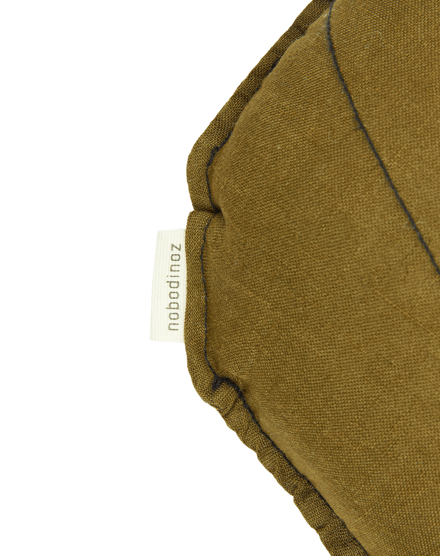 Coussin feuille L1N0 en lin français