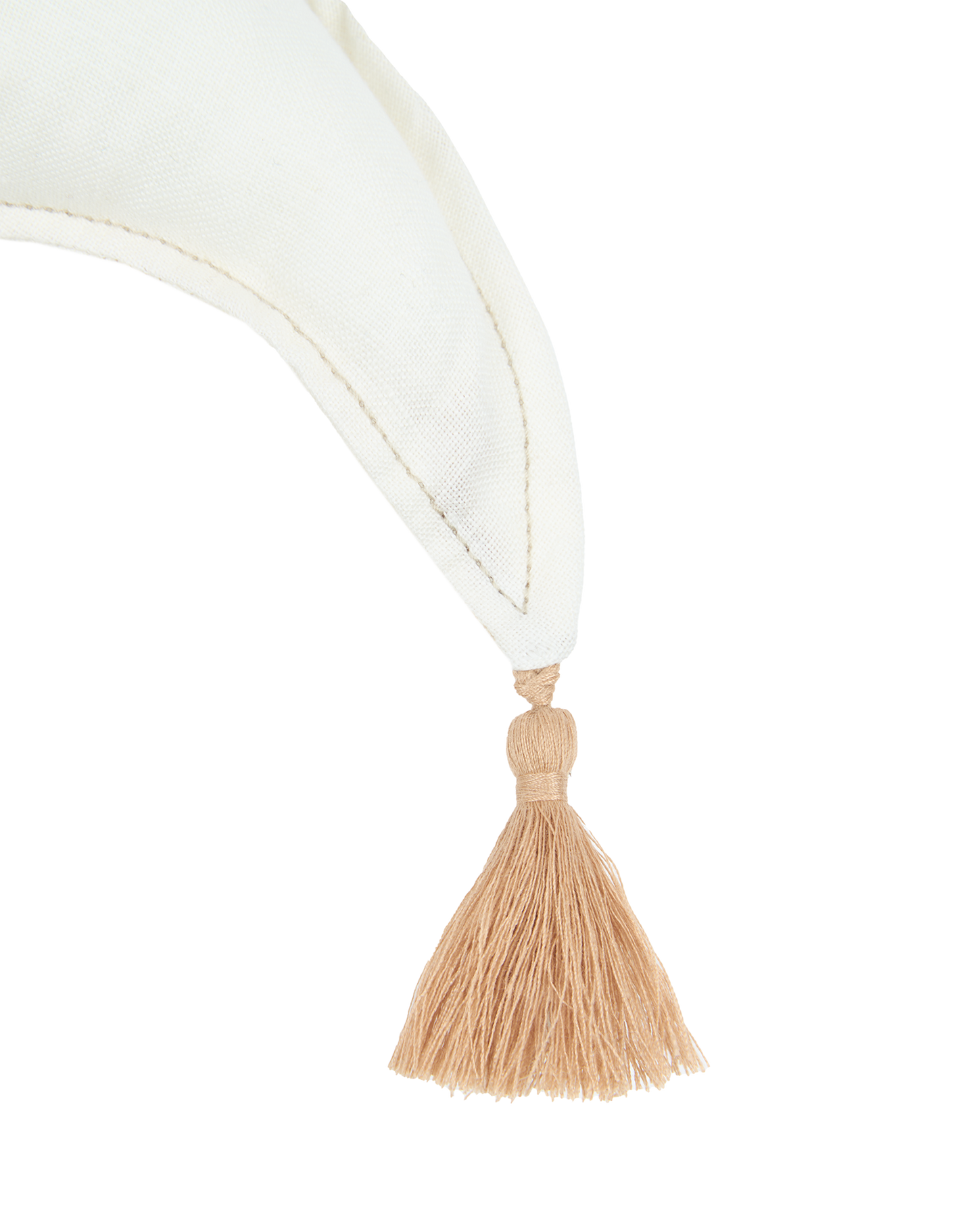 Coussin Lune L1N0 en lin français lavé