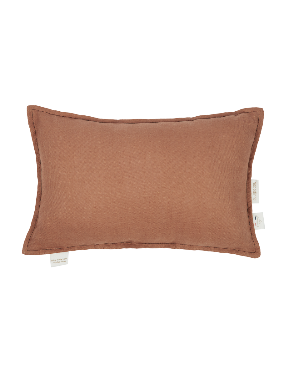 Lin français coussin rectangulaire