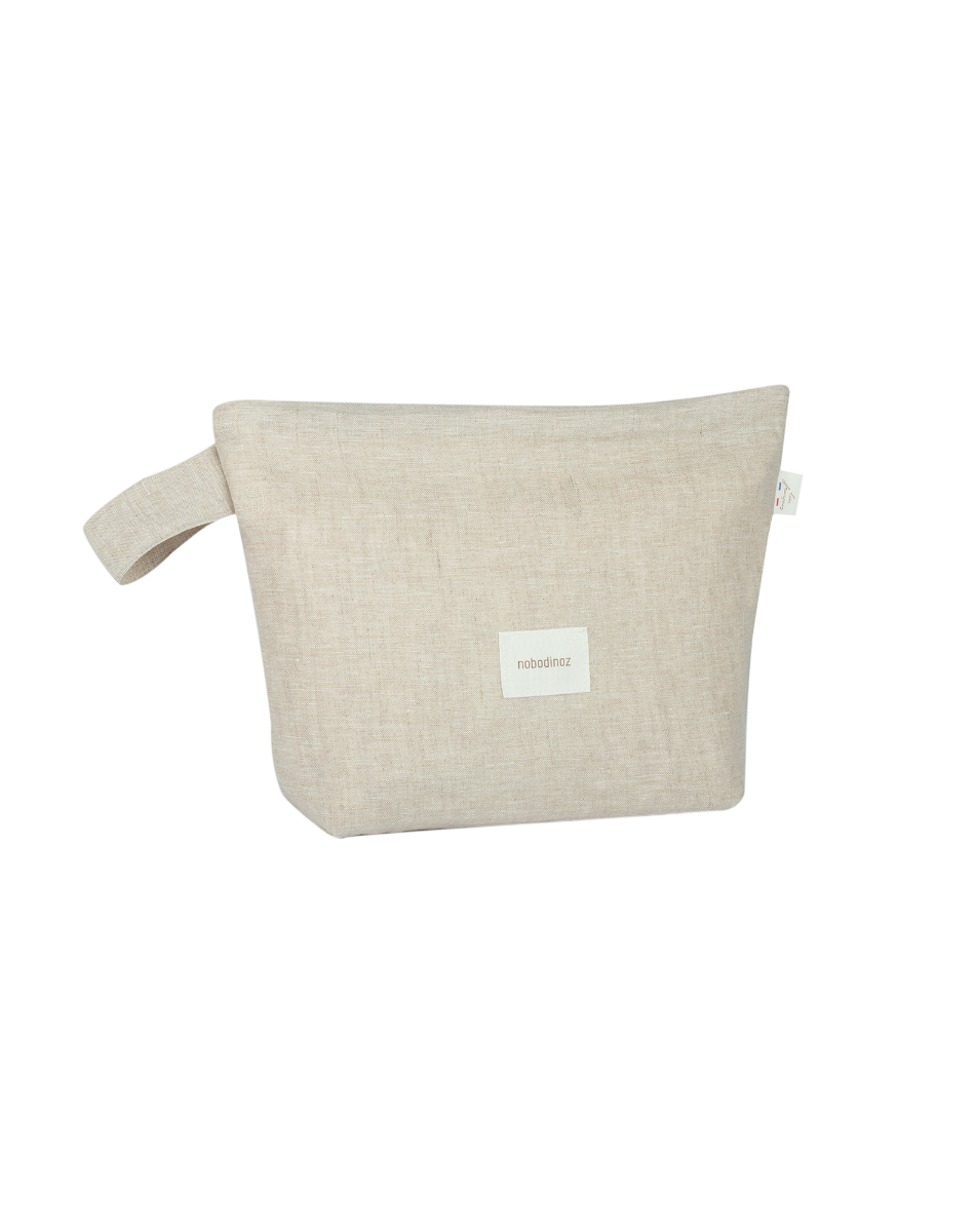 Trousse de toilette L1N0 en lin français