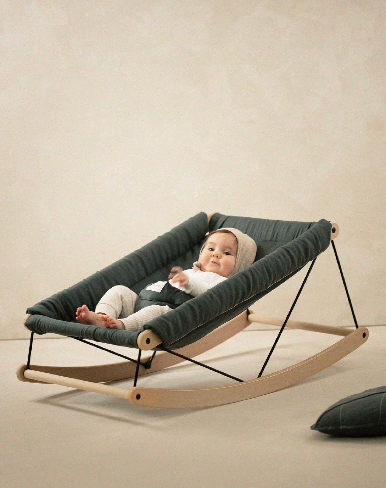 Transat bébé Growing Green Lin français