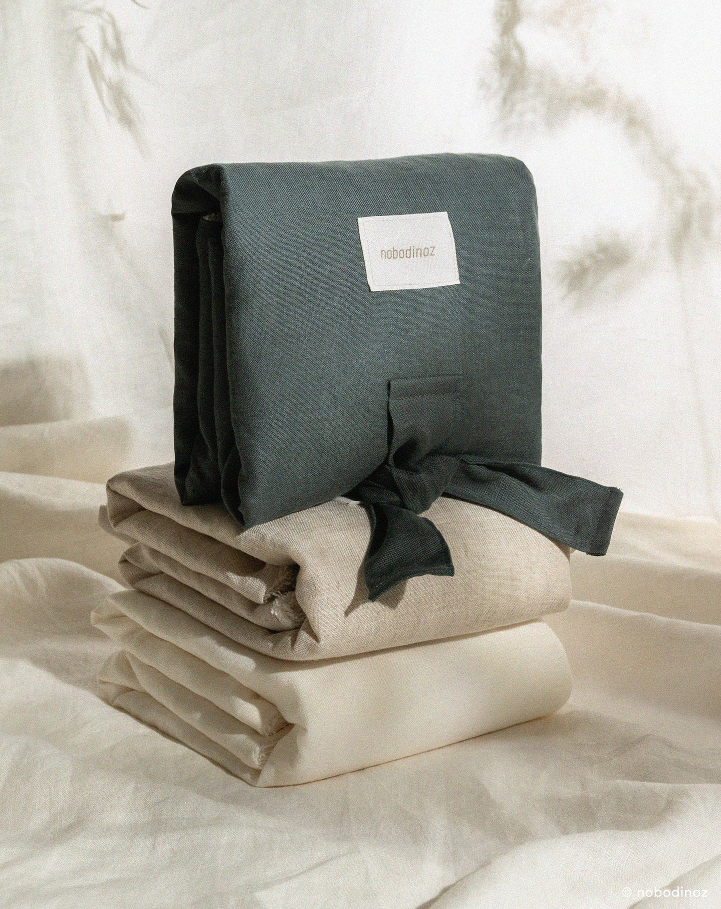 Lin français tapis à langer imperméable