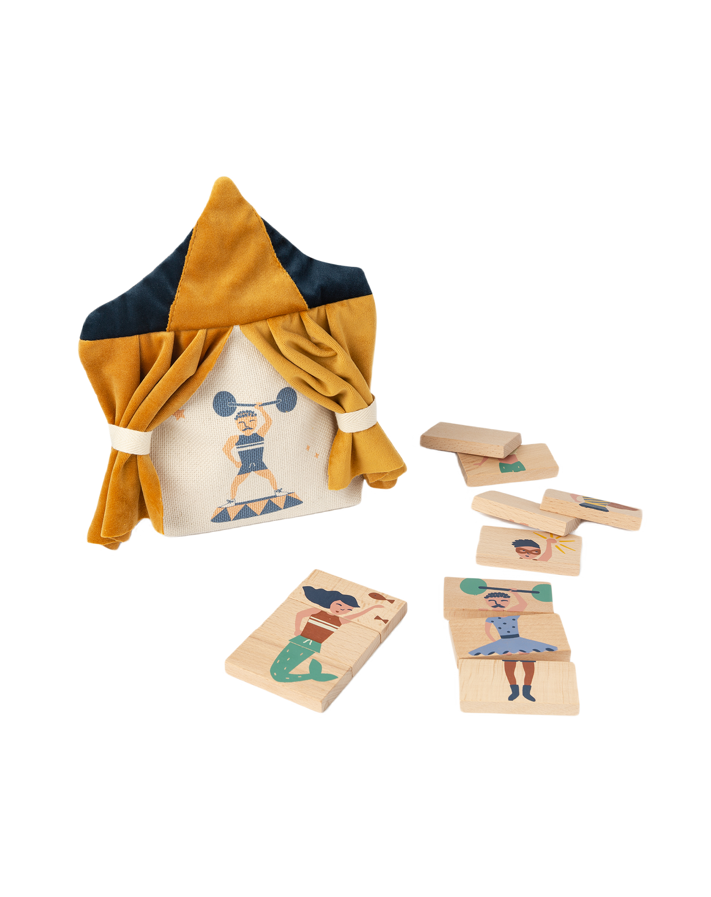 Puzzle de madera meli melo