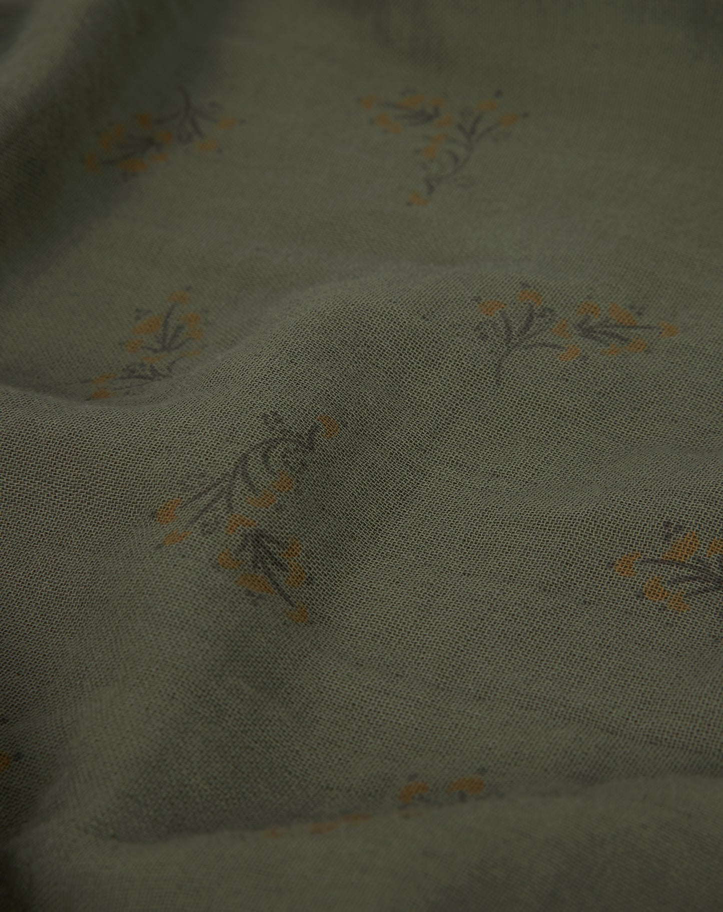 Drap housse pour couffin en gaze de coton lavée Wabi-sabi