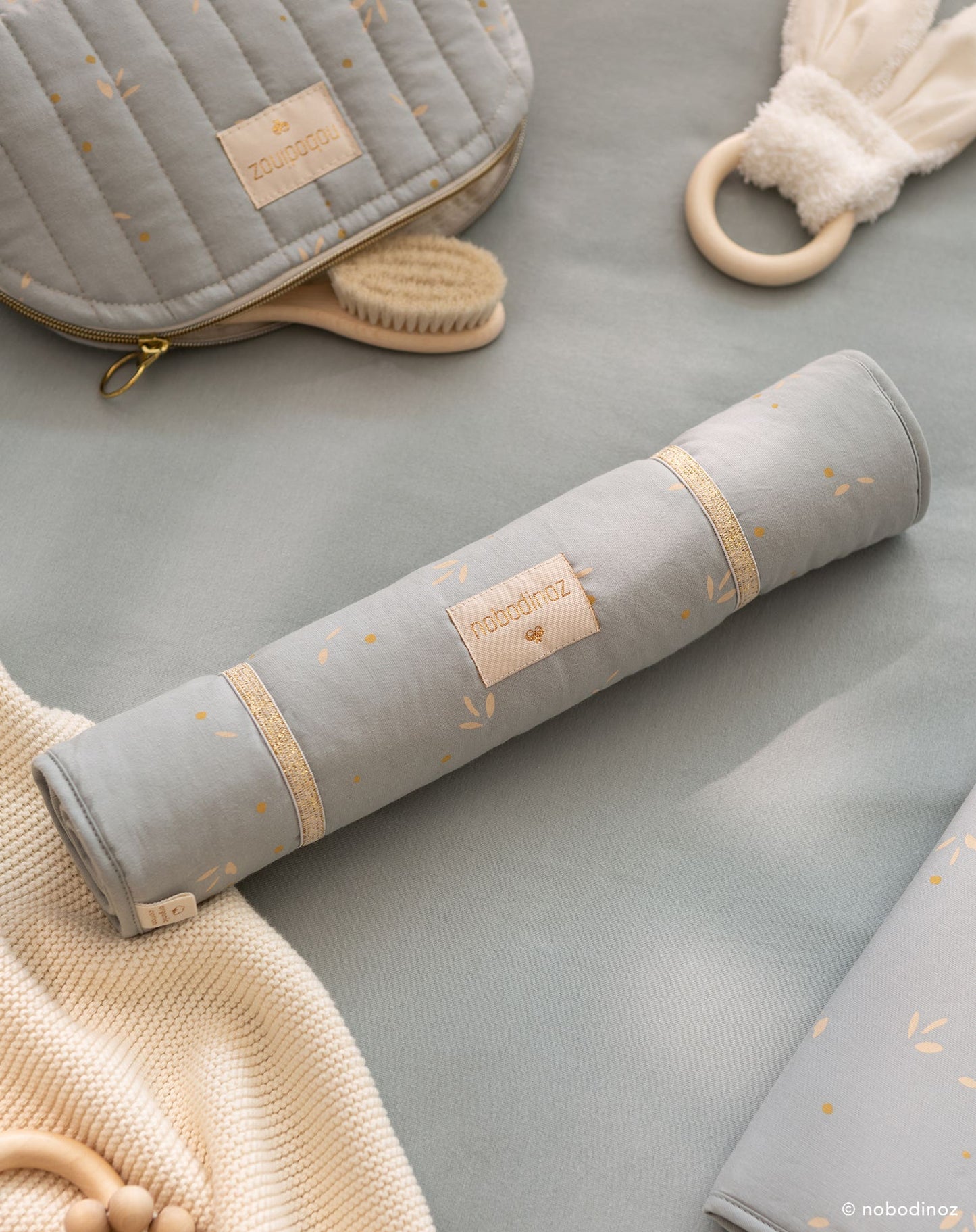 Changing pad Nomad 60X35 WILLOW SOFT BLUE