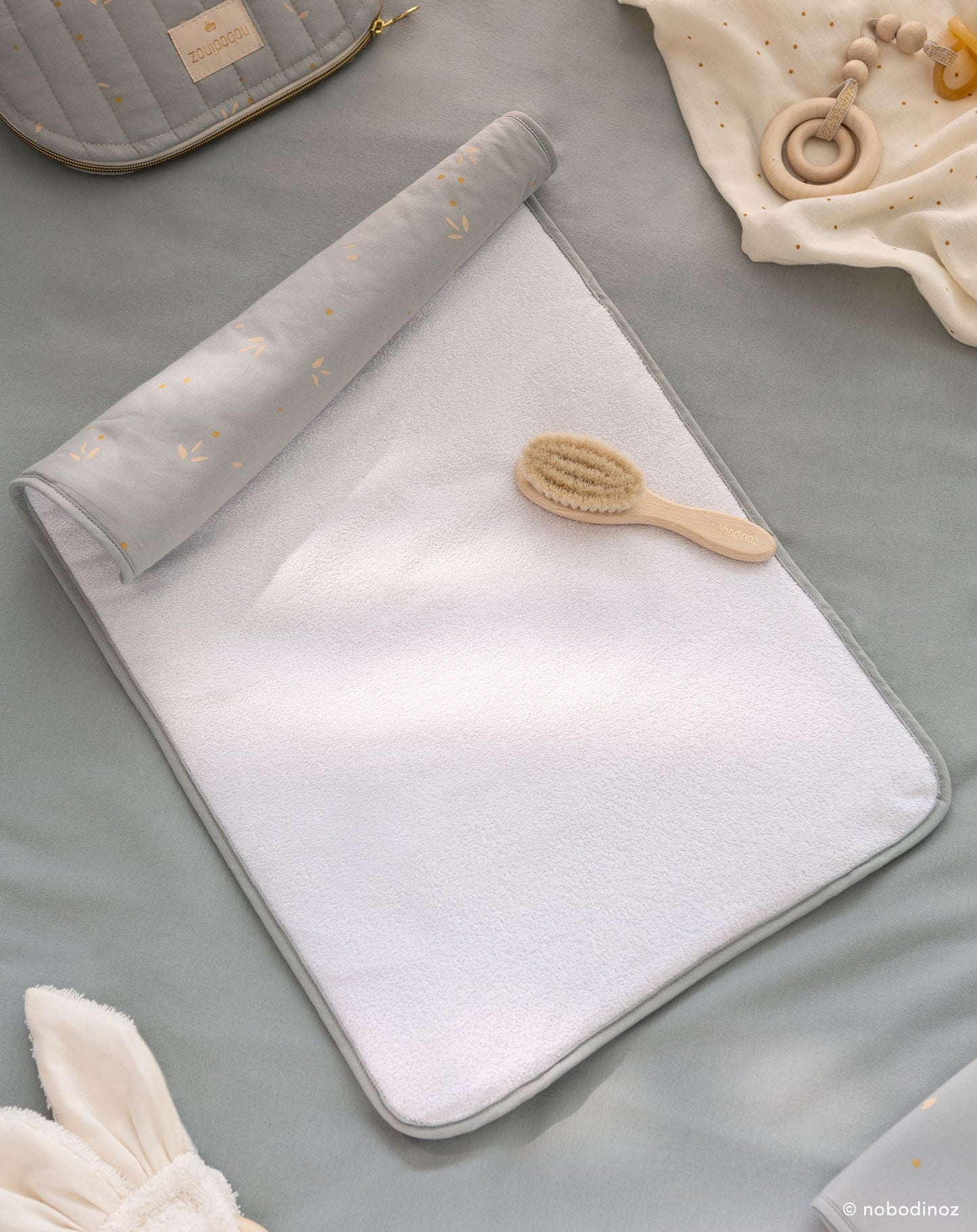 Changing pad Nomad 60X35 WILLOW SOFT BLUE