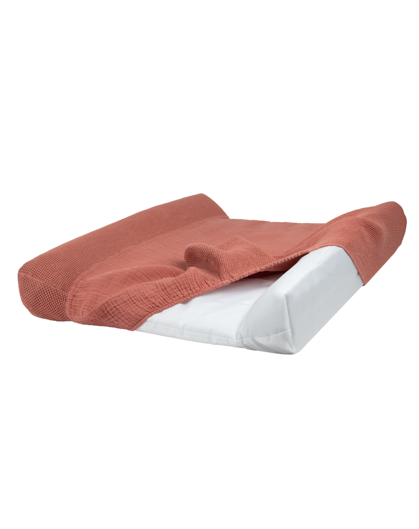 Matelas à langer imperméable & housse en coton lavé Wabi-Sabi