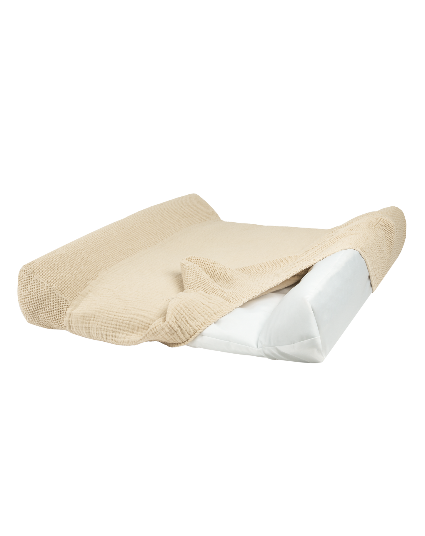 Housse de matelas à langer Wabi-Sabi en coton lavé