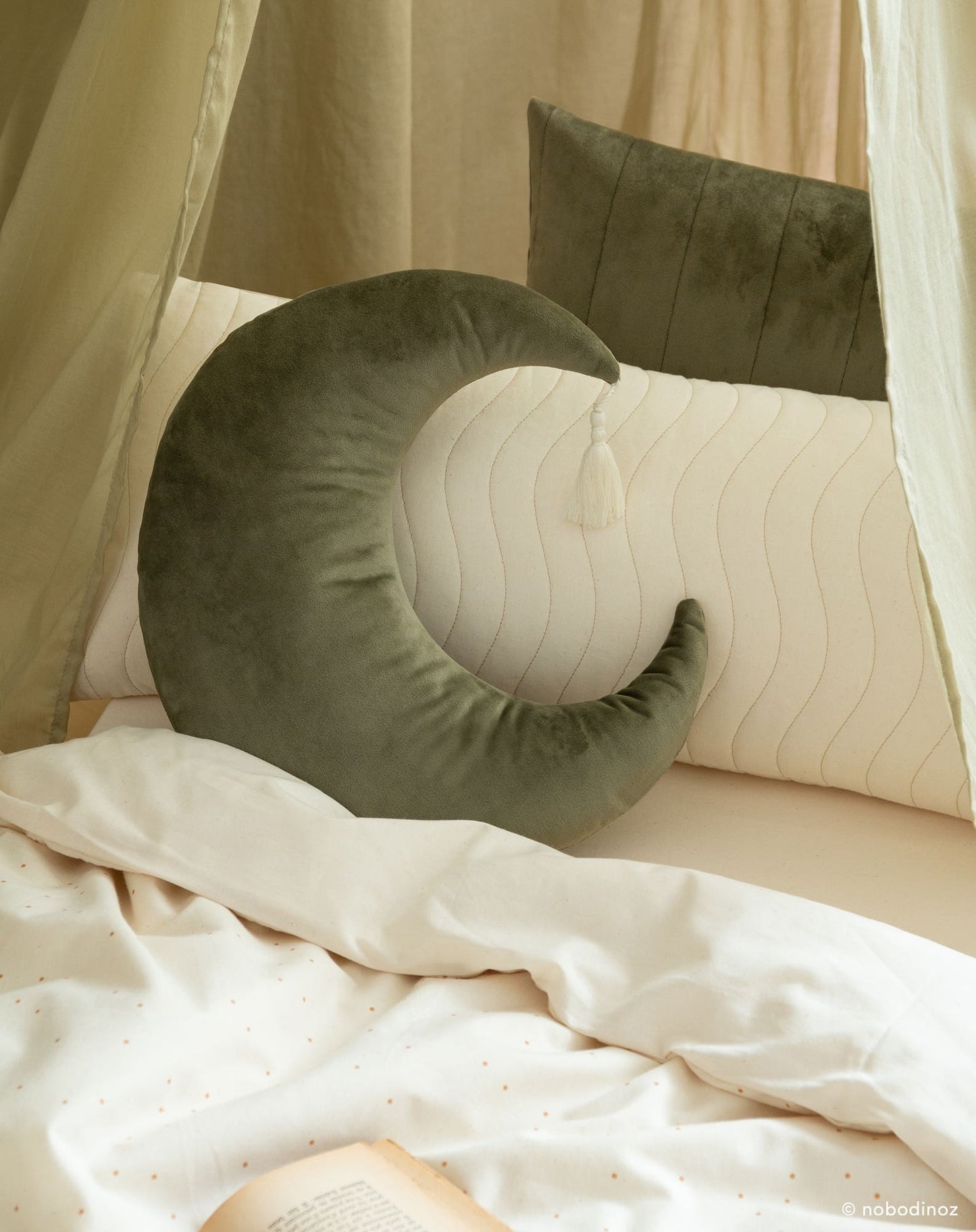 Coussin Pierrot velvet