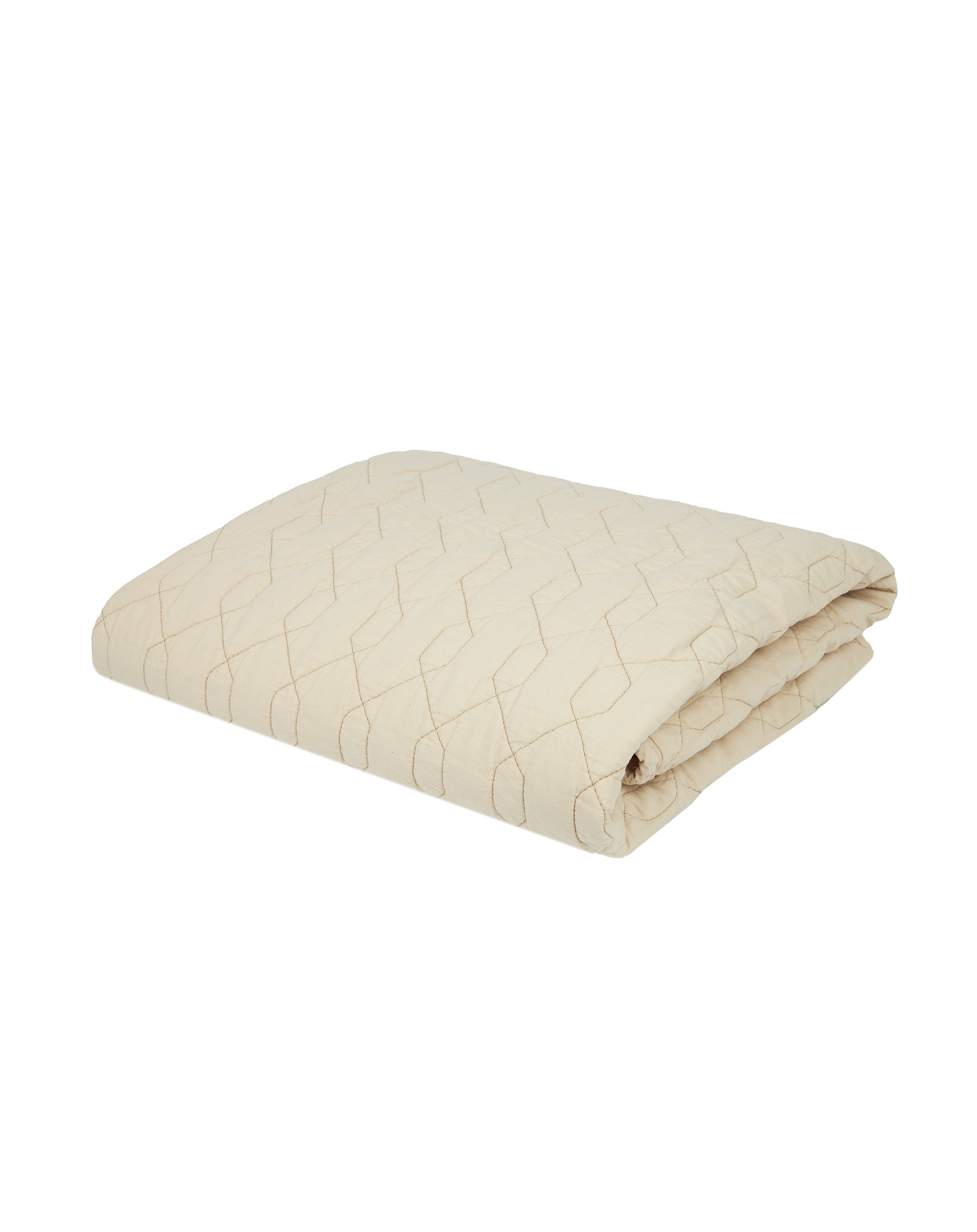 Couverture Wabi-Sabi matelassée en coton lavé