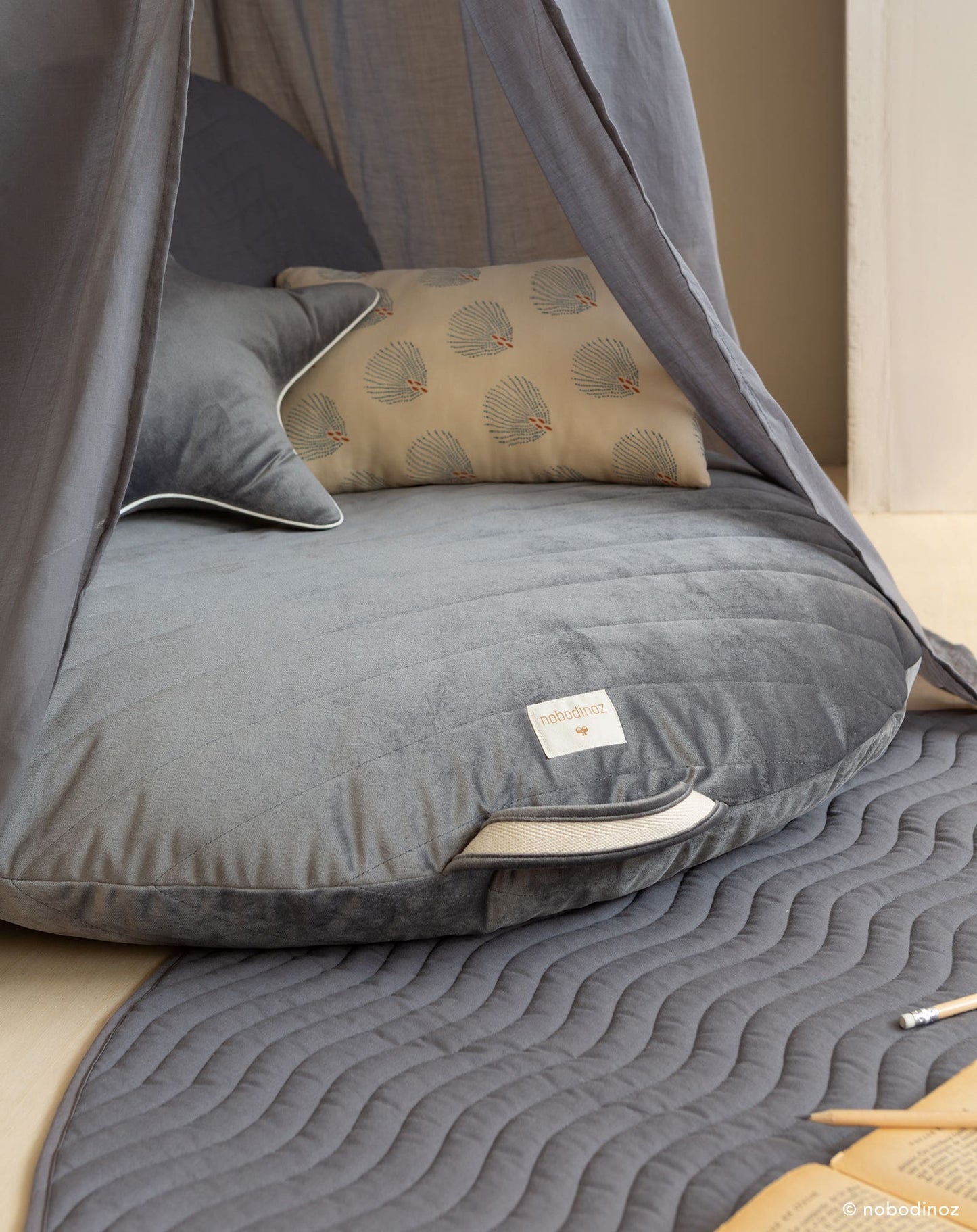 Coussin de sol Sahara velvet