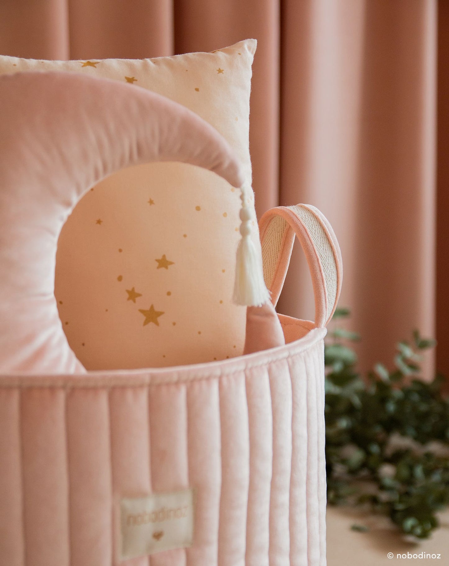Grand panier de rangement Eco-velvet