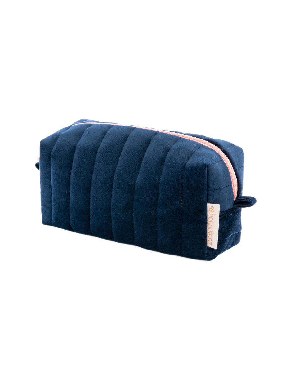 SAVANNèVELVET VANITY CASE 20X9X8 NIGHT BLUE