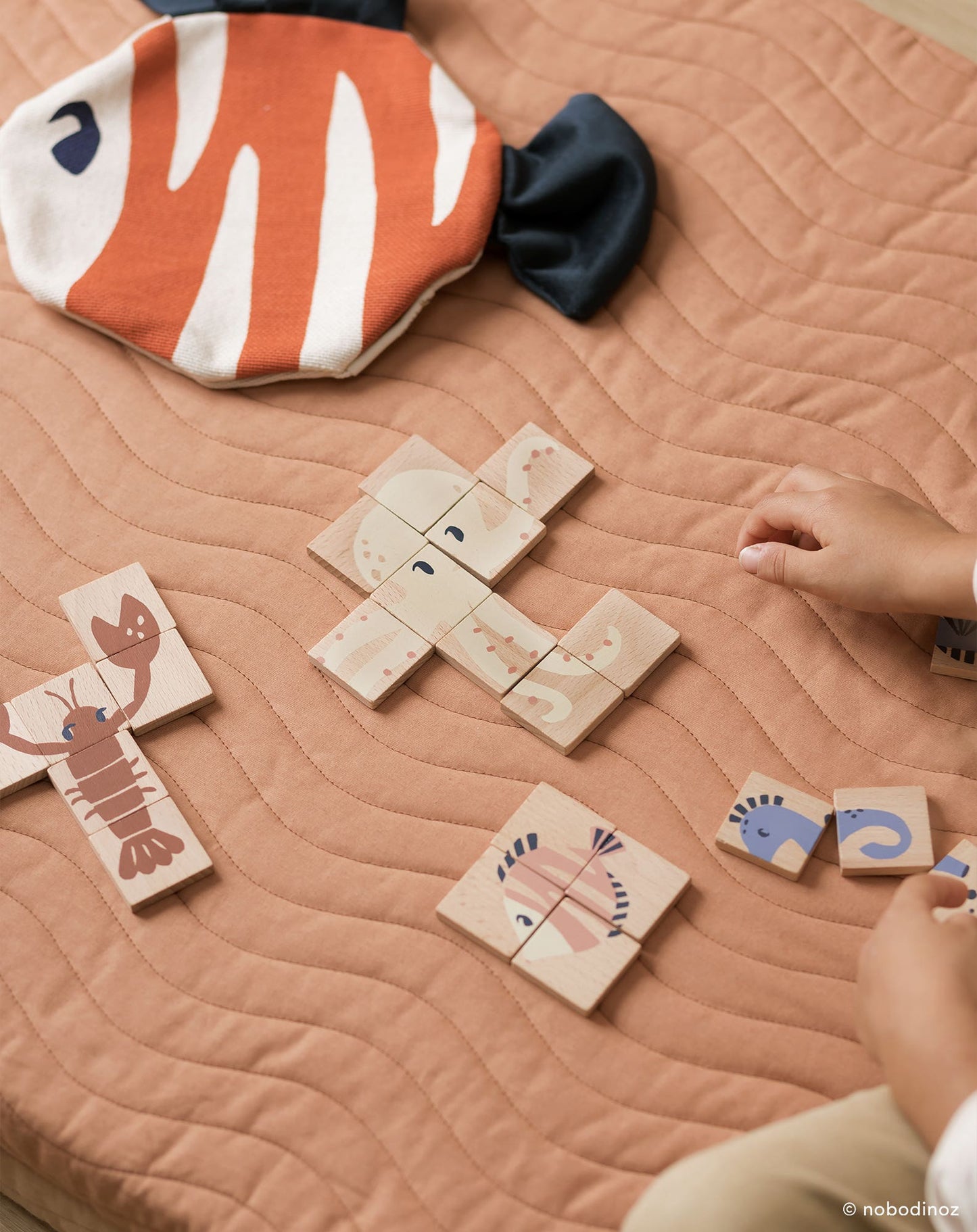 Puzzle de madera sea animals