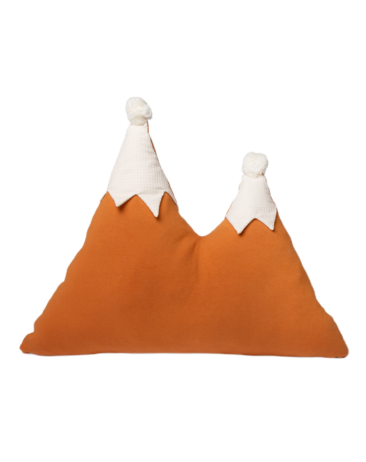 Snowy mountain cushion 42x50 sunset