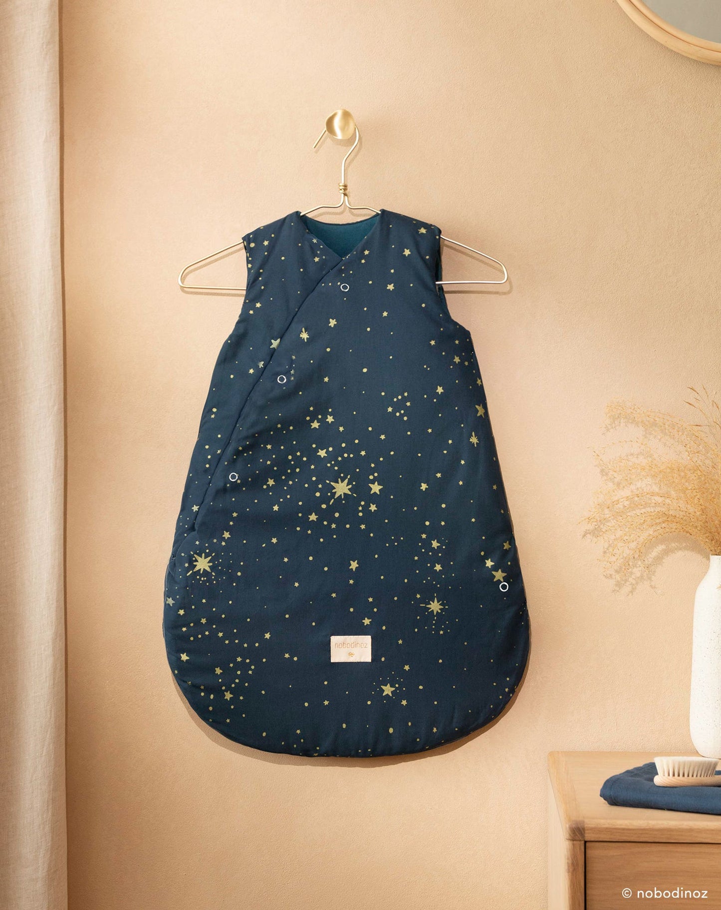 SNOWY WARM SLEEPING BAG 6-18 M GOLD STELLA/ NIGHT