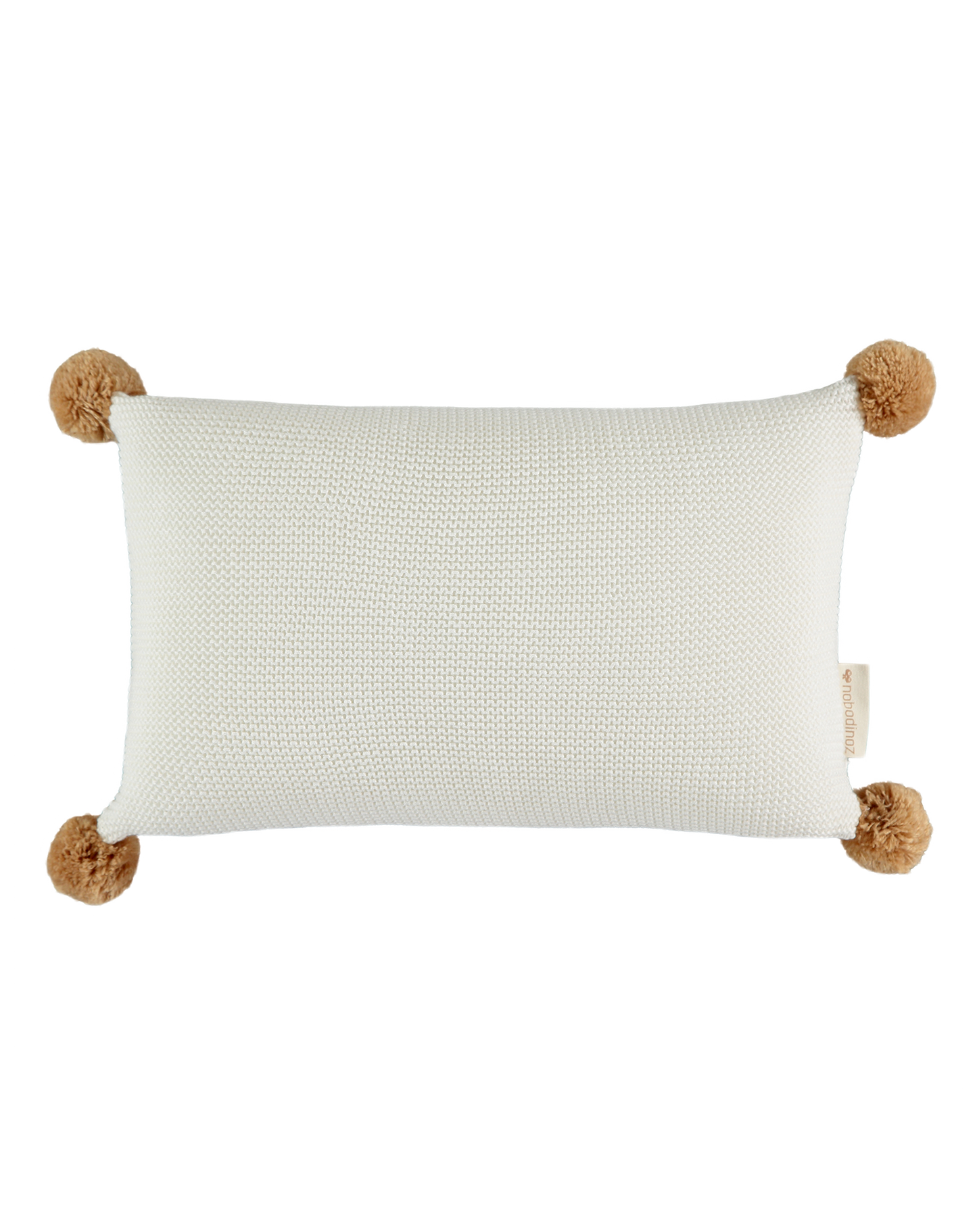 SO NATURAL KNITTED CUSHION 22X35-MILK
