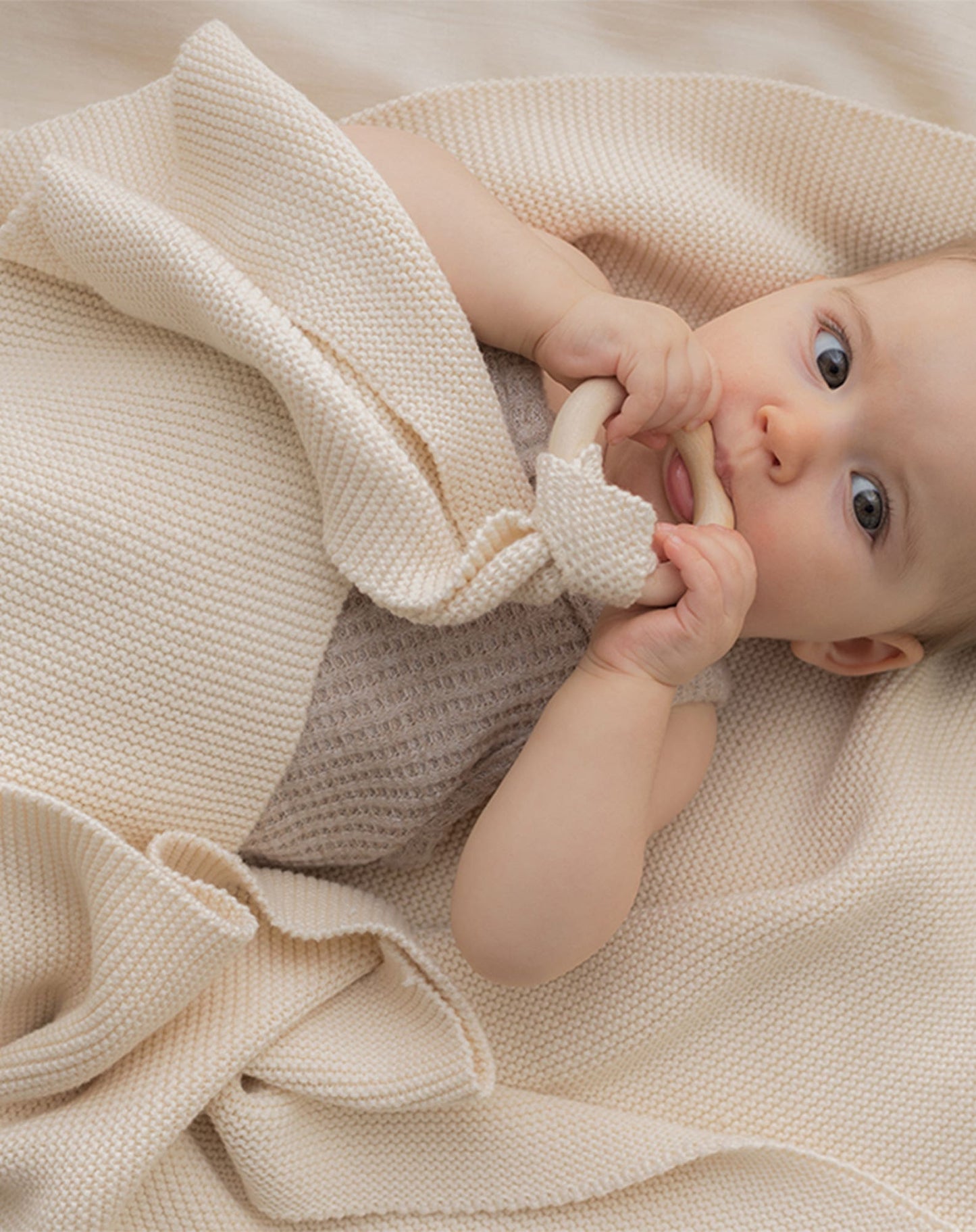 Anneau de dentition en tricot So Natural