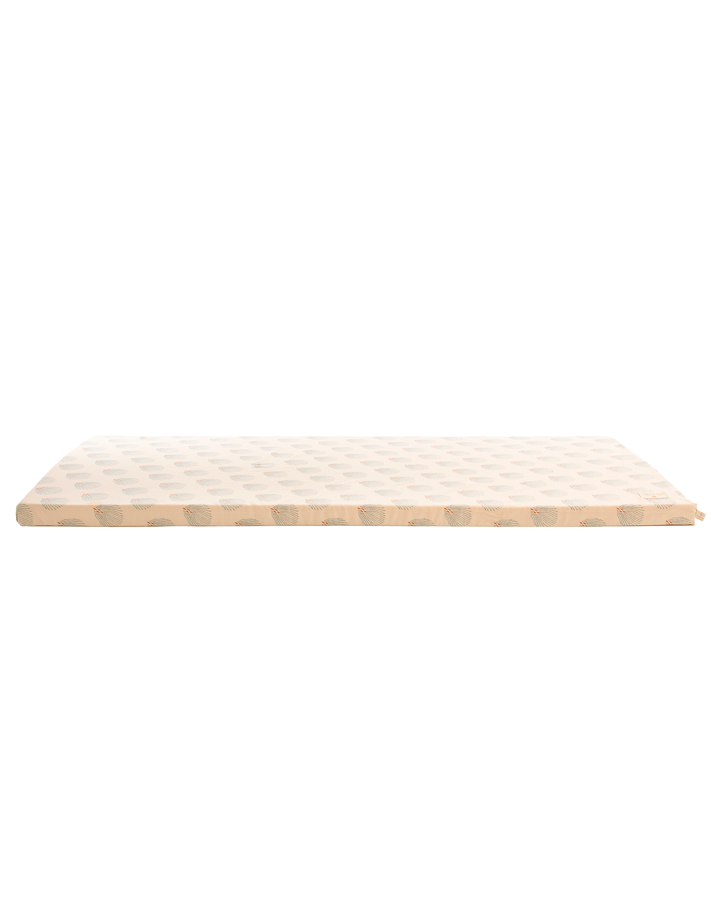 St Barth mattress 60X120X4-WHITE GATSBY/ ANTIQUE GREEN