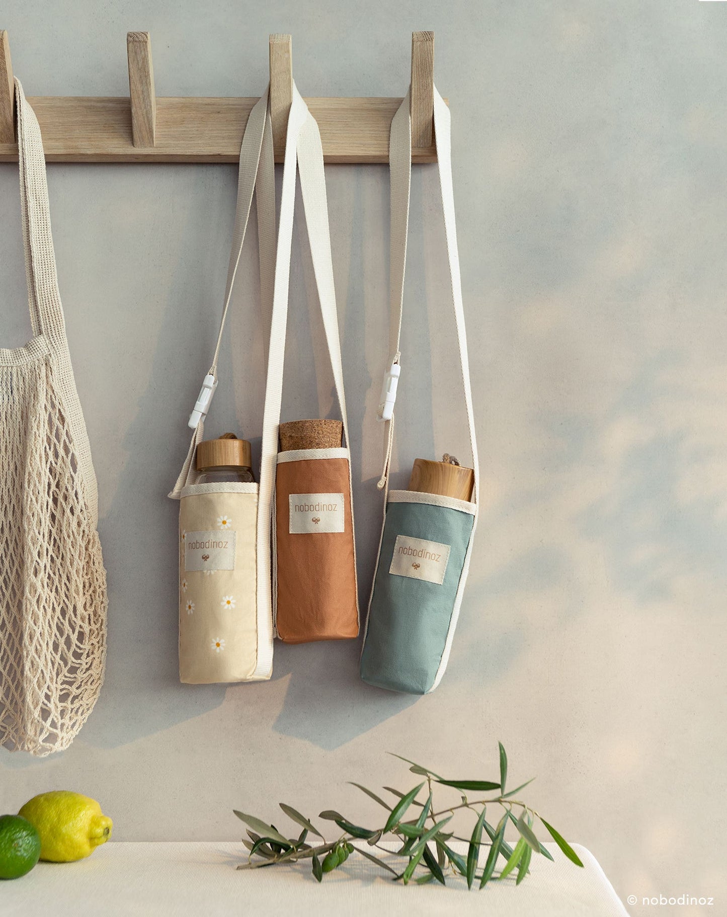 Sunshine bottle holder 6x18x6 cinnamon
