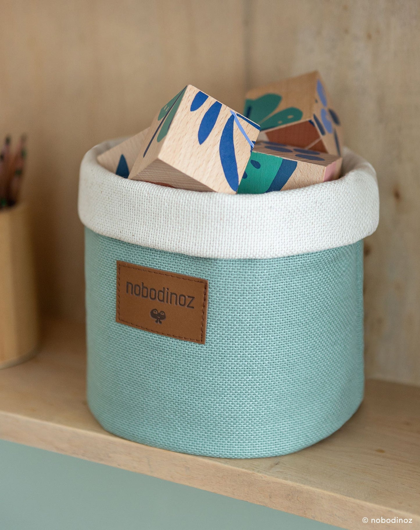 Tango basket small eden green