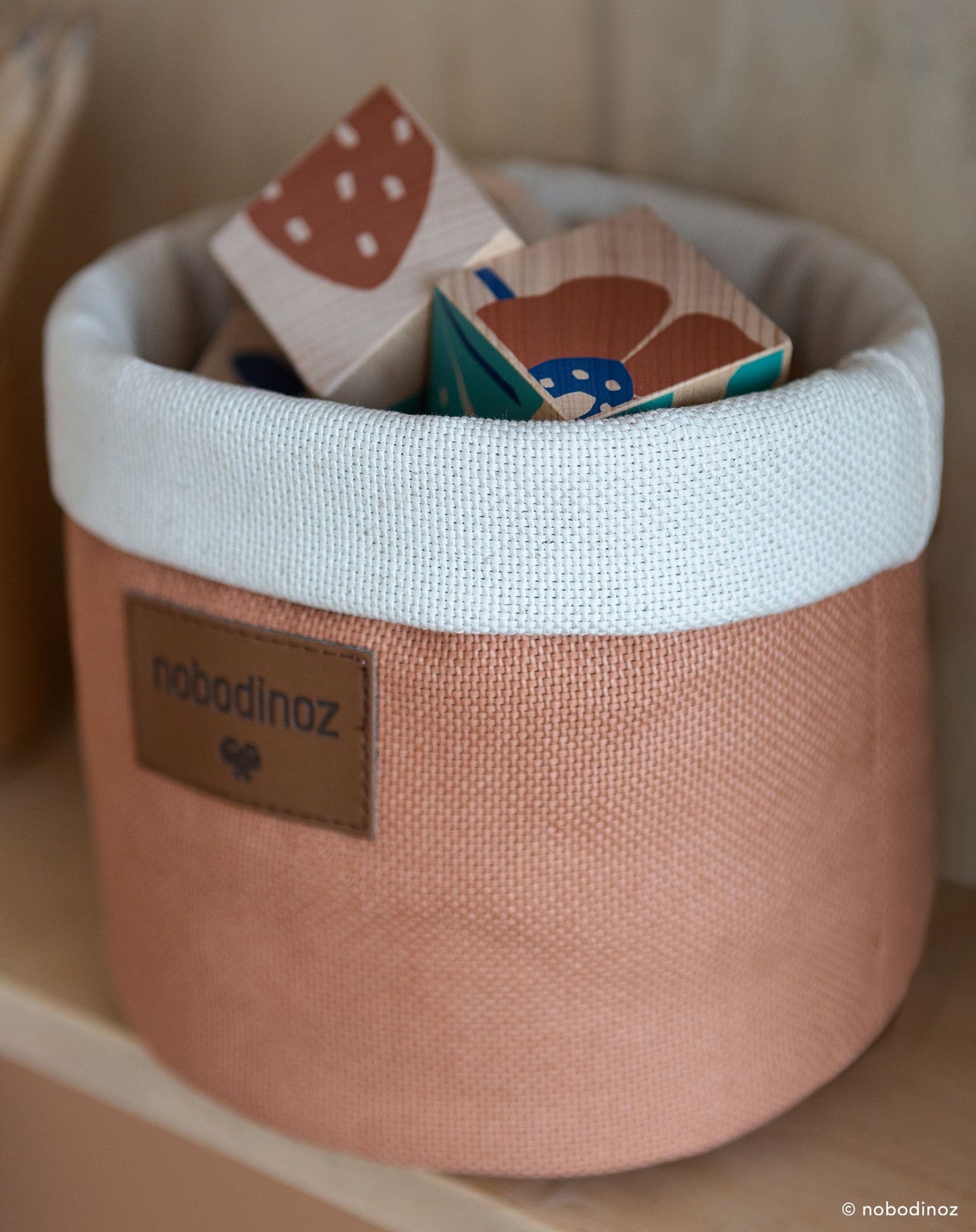 Tango basket medium sienna brown
