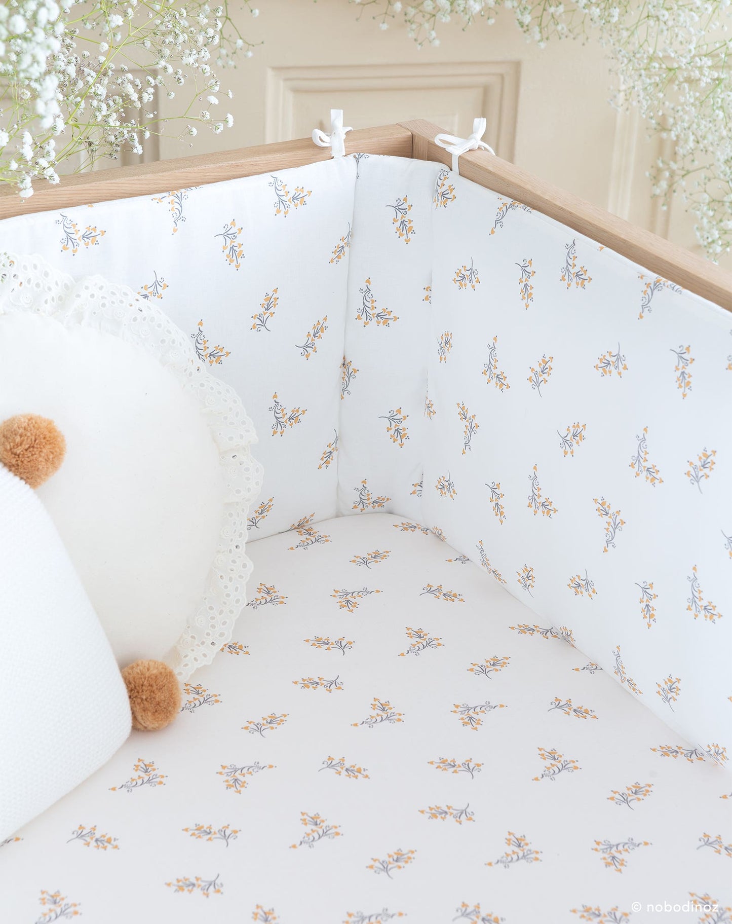 Tibet fitted sheet • single bed FLORE