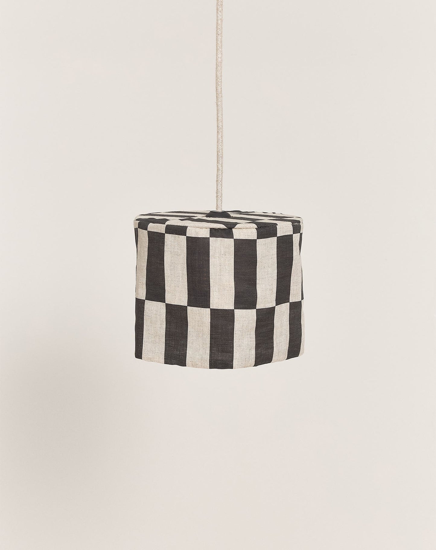 Abat-jour en lin pour suspension diam. 20cm Vibes