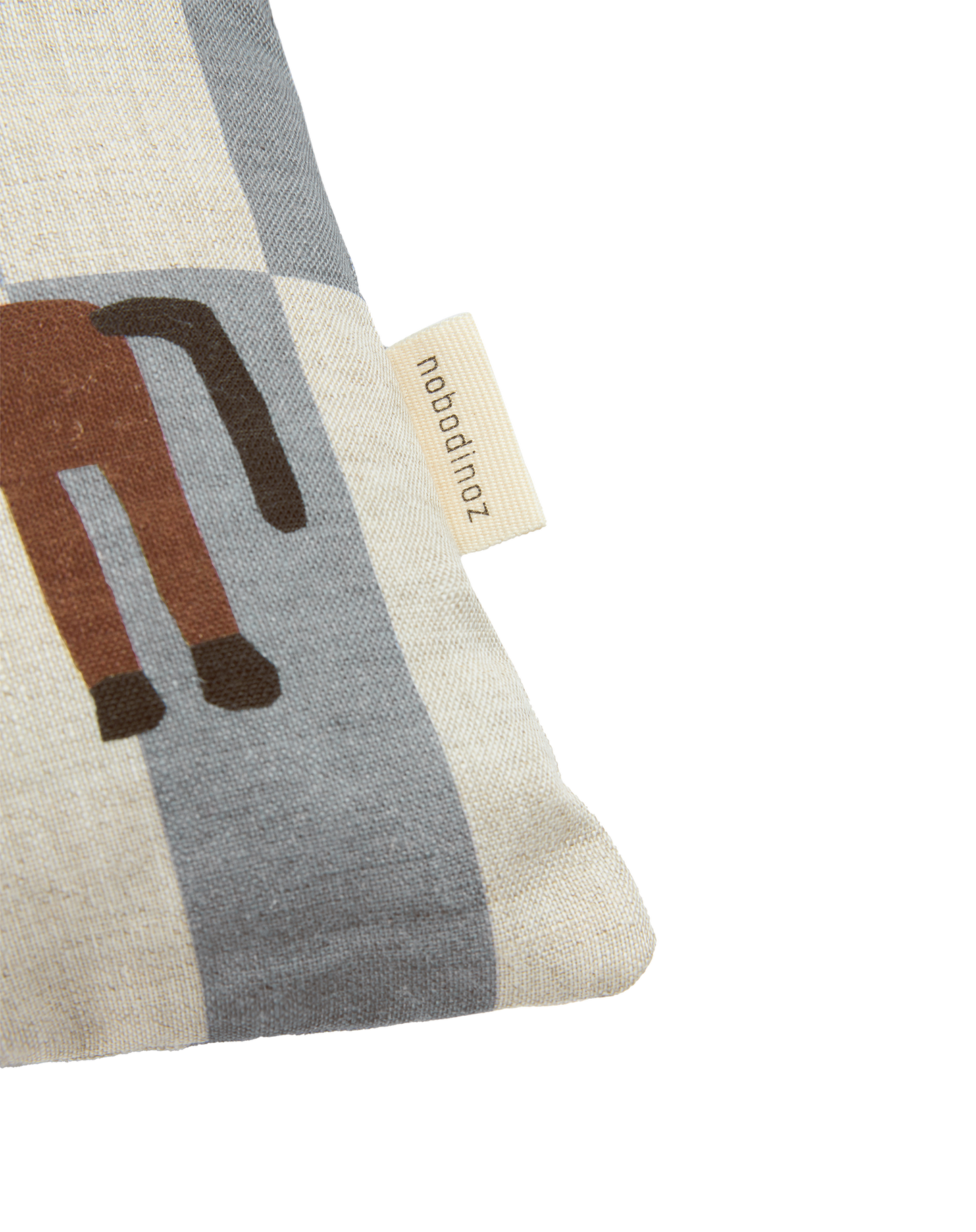 Coussin rectangulaire en lin français Vibes S